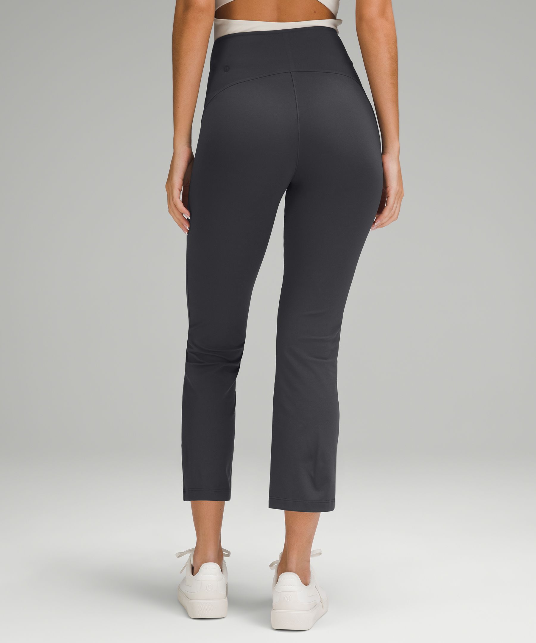 Shop Lululemon Smooth Fit Pull-on High-rise Cropped Pants