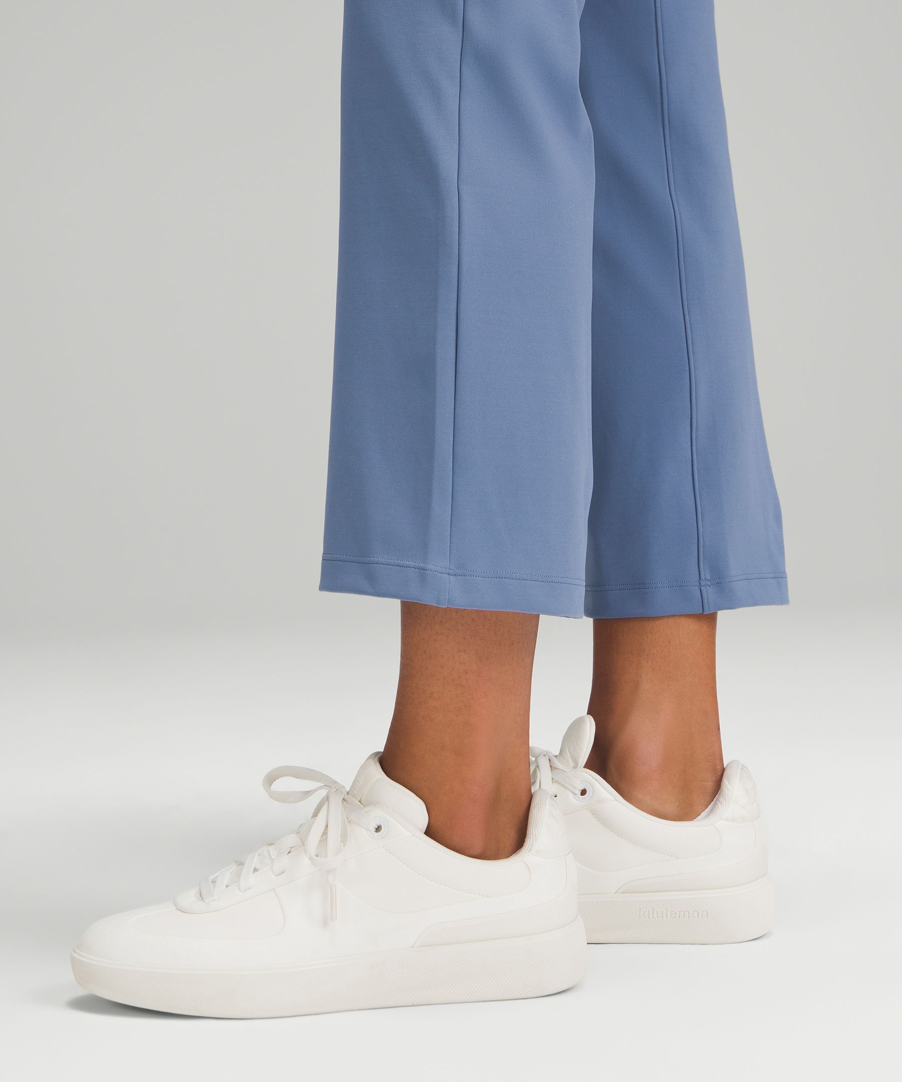 Lululemon Smooth Fit Pull-on High-rise Cropped Pant In Blue