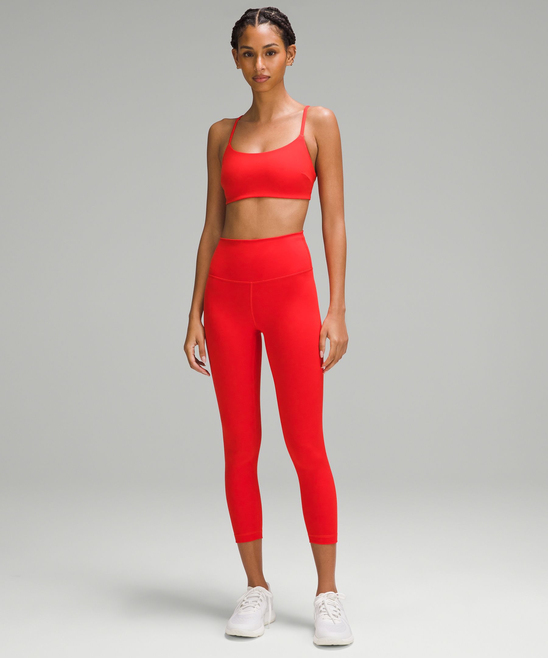 lululemon athletica, Pants & Jumpsuits, Lululemon Wunder Train Tight Crop Heritage  365 Camo Smoky Red Night Sea Multi 2