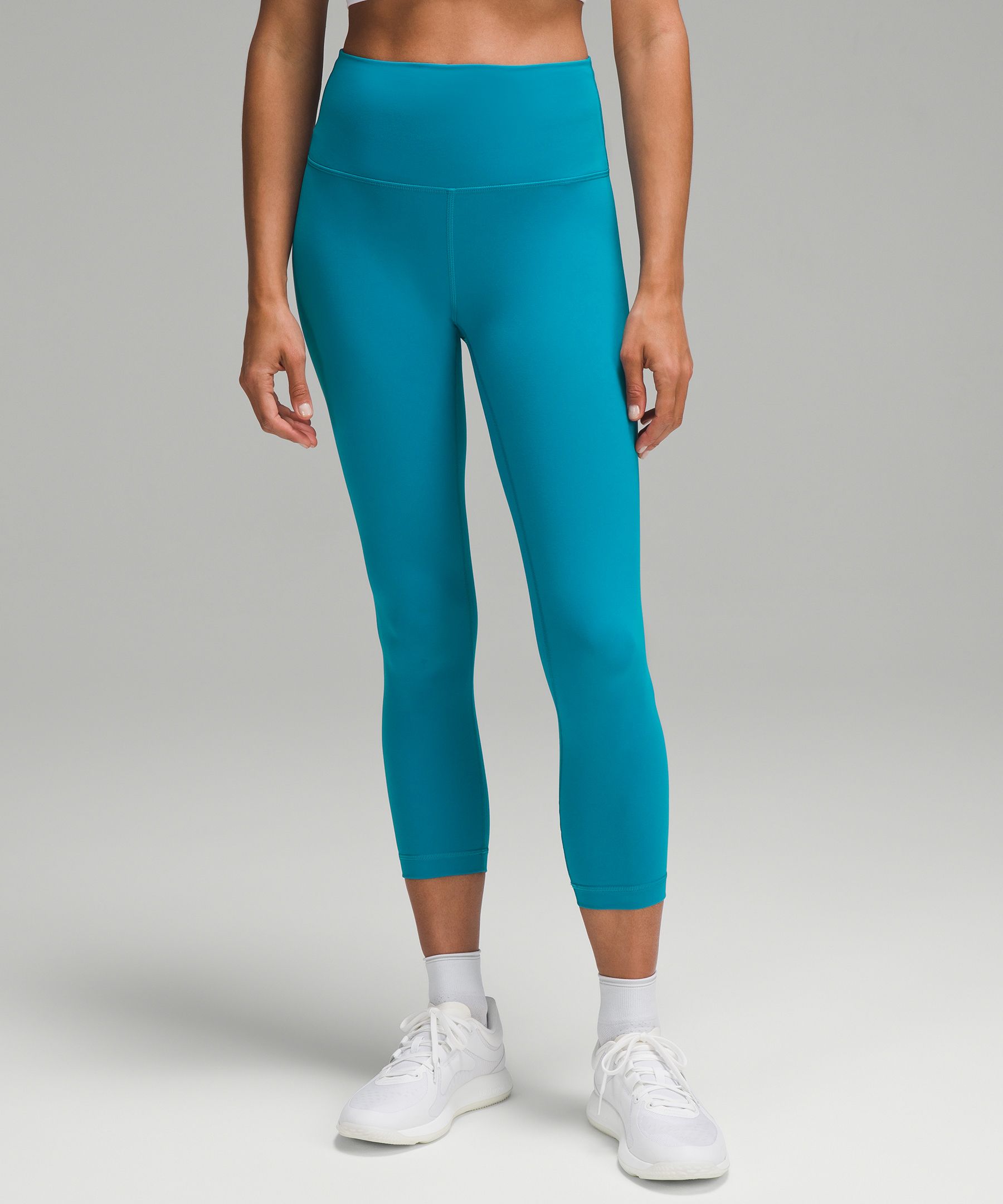 NEW LULULEMON LEGGING COLOR / WUNDER TRAIN HIGH-RISE CROP 23 REVIEW 