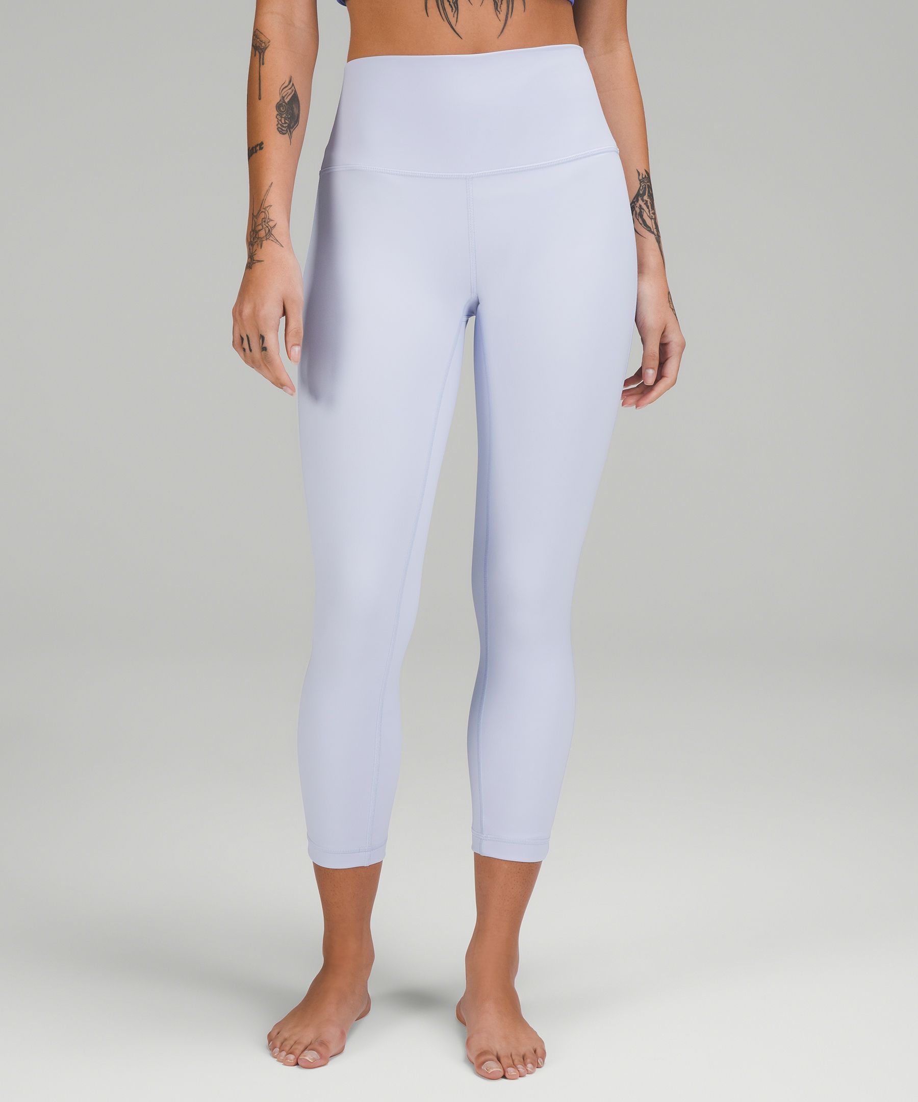 White Lululemon Yoga Pants