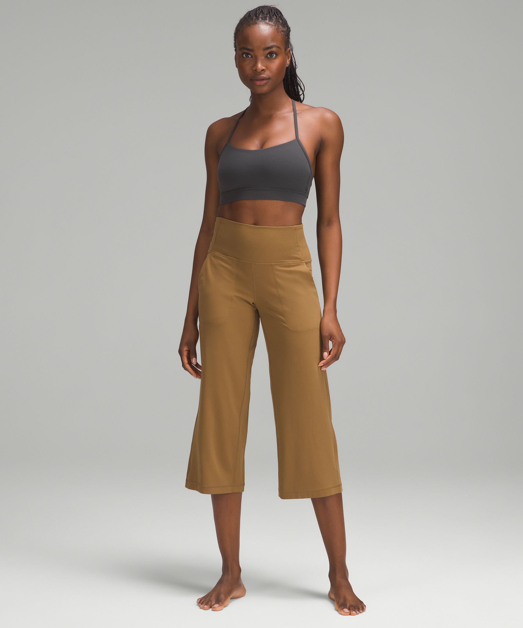 Lululemon Align Wide Leg Crop 23” Green Size 2 - $60 (38% Off