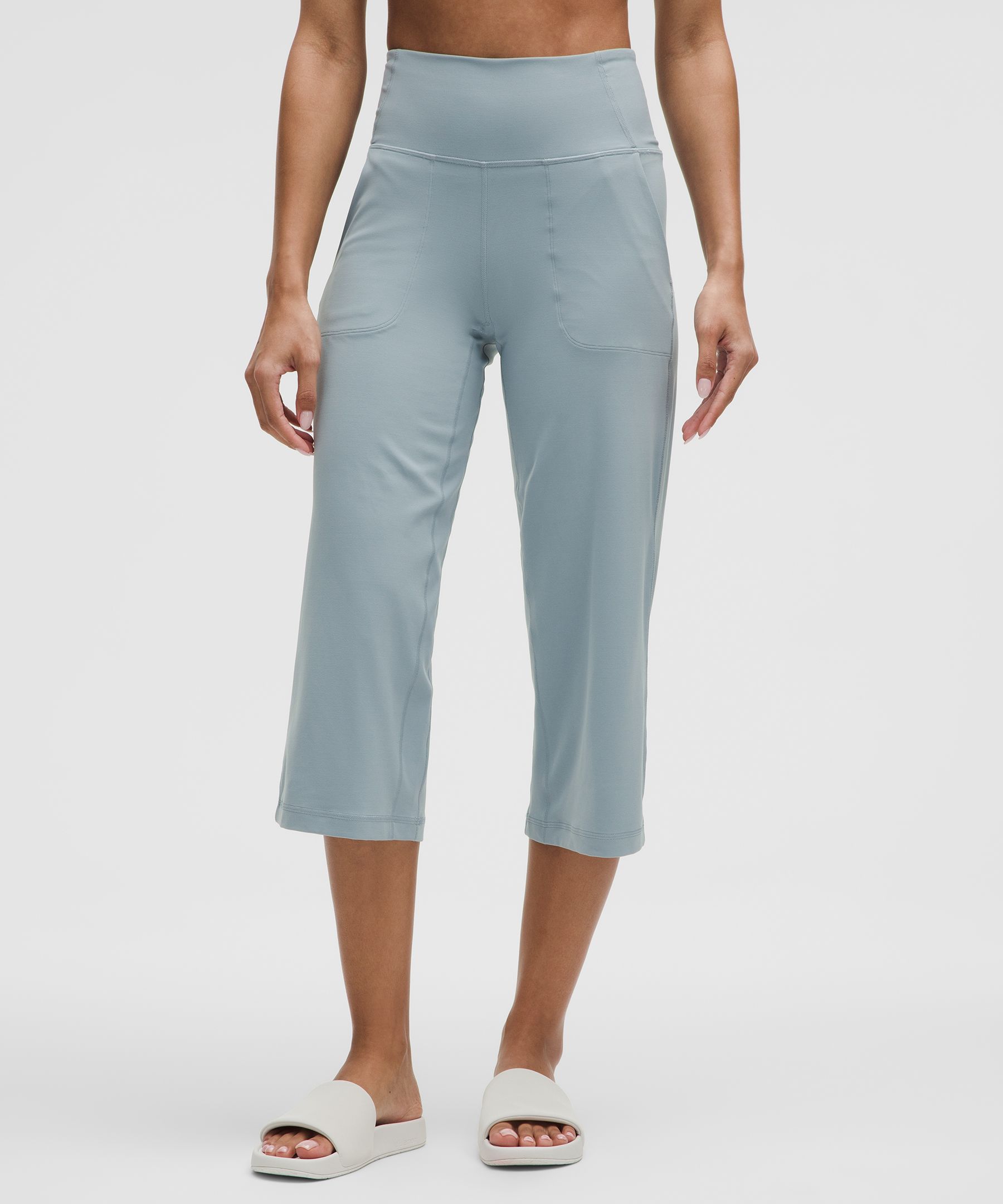 Lululemon Align™ High-Rise Wide-Leg Cropped Pant 23, Women's Capris