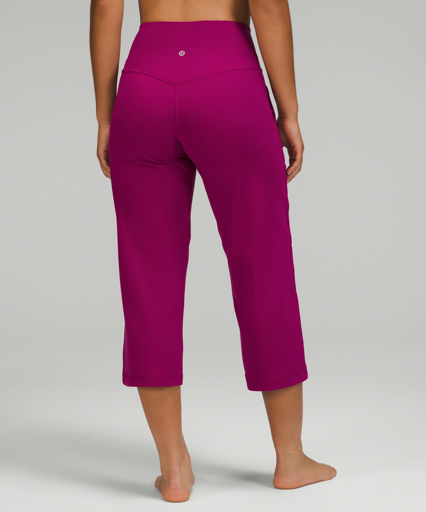 Lululemon Align™ High-Rise Wide-Leg Cropped Pant 23, Women's Capris