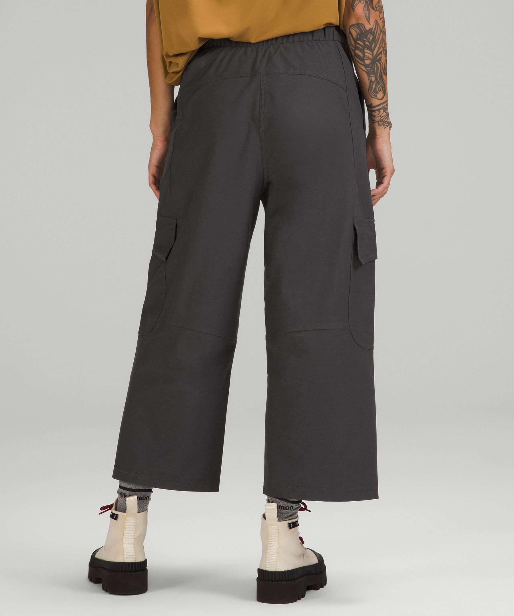 lululemon athletica, Pants & Jumpsuits, Lululemon Light Utilitech Cargo  Pocket Highrise Pant