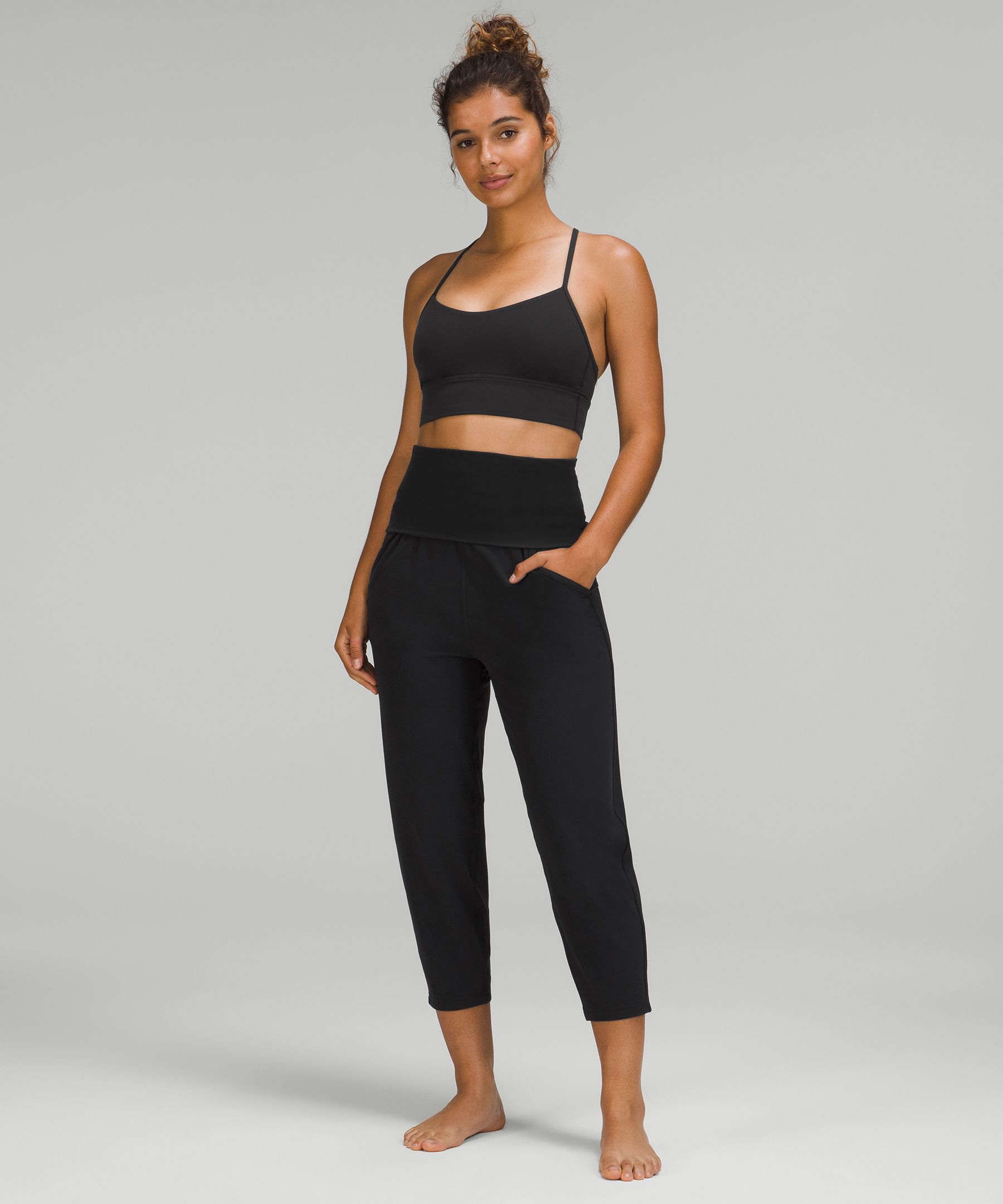 Lululemon Align™ Ribbed-Waist Cropped Jogger, Women's Capris