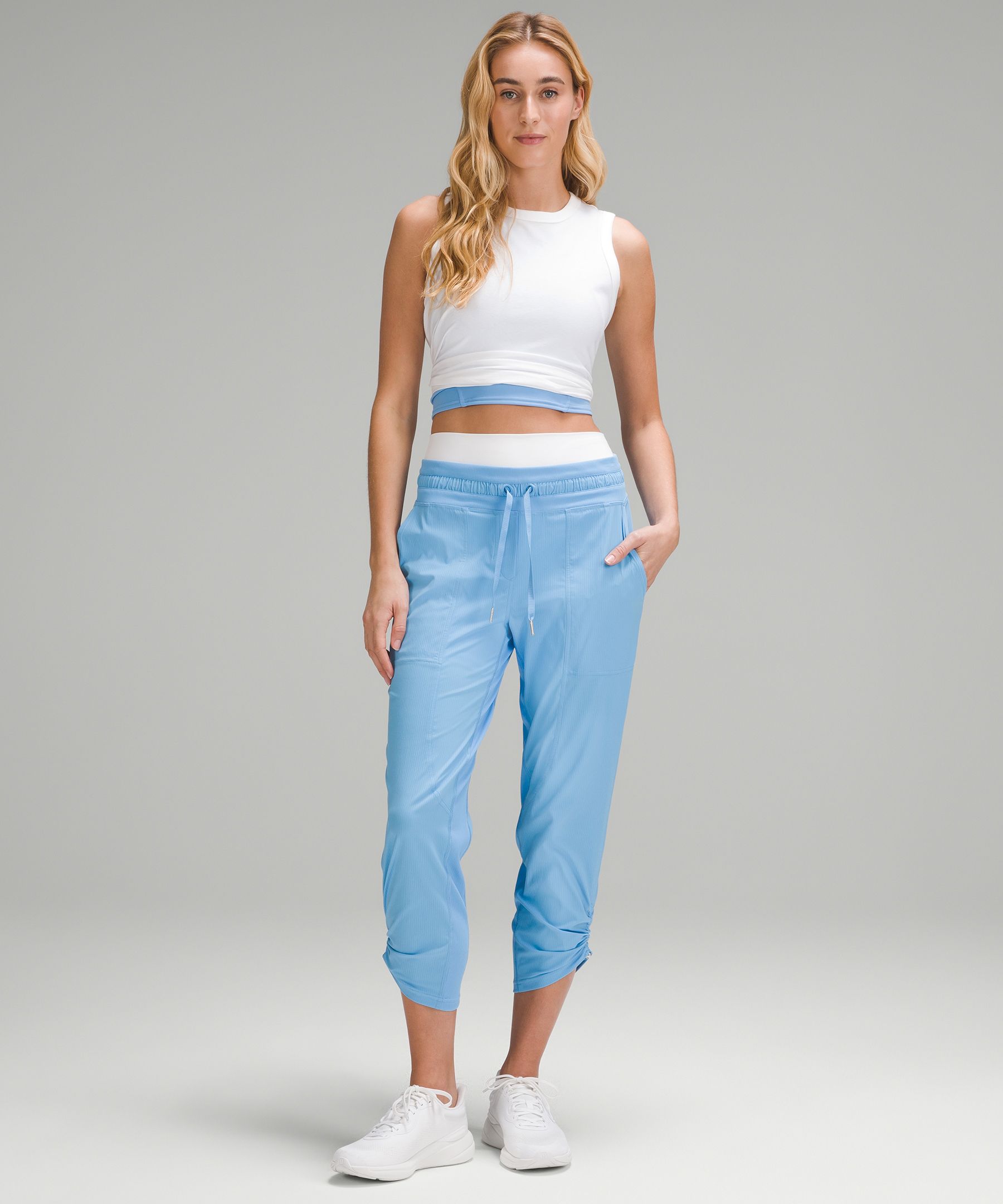 Dance Studio Mid-Rise Cropped Pant, Women's Capris