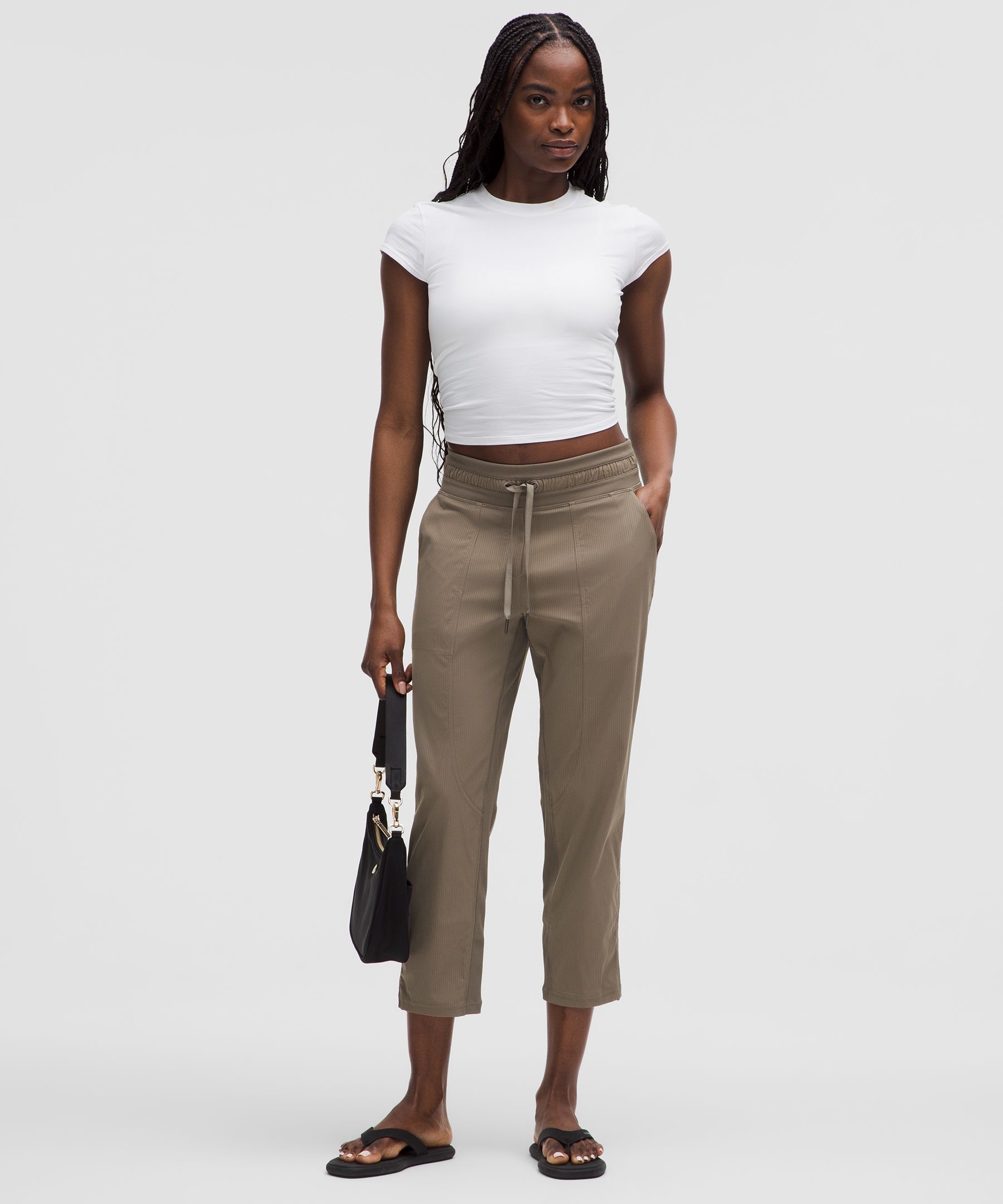 Dance Studio Mid-Rise Cropped Pant