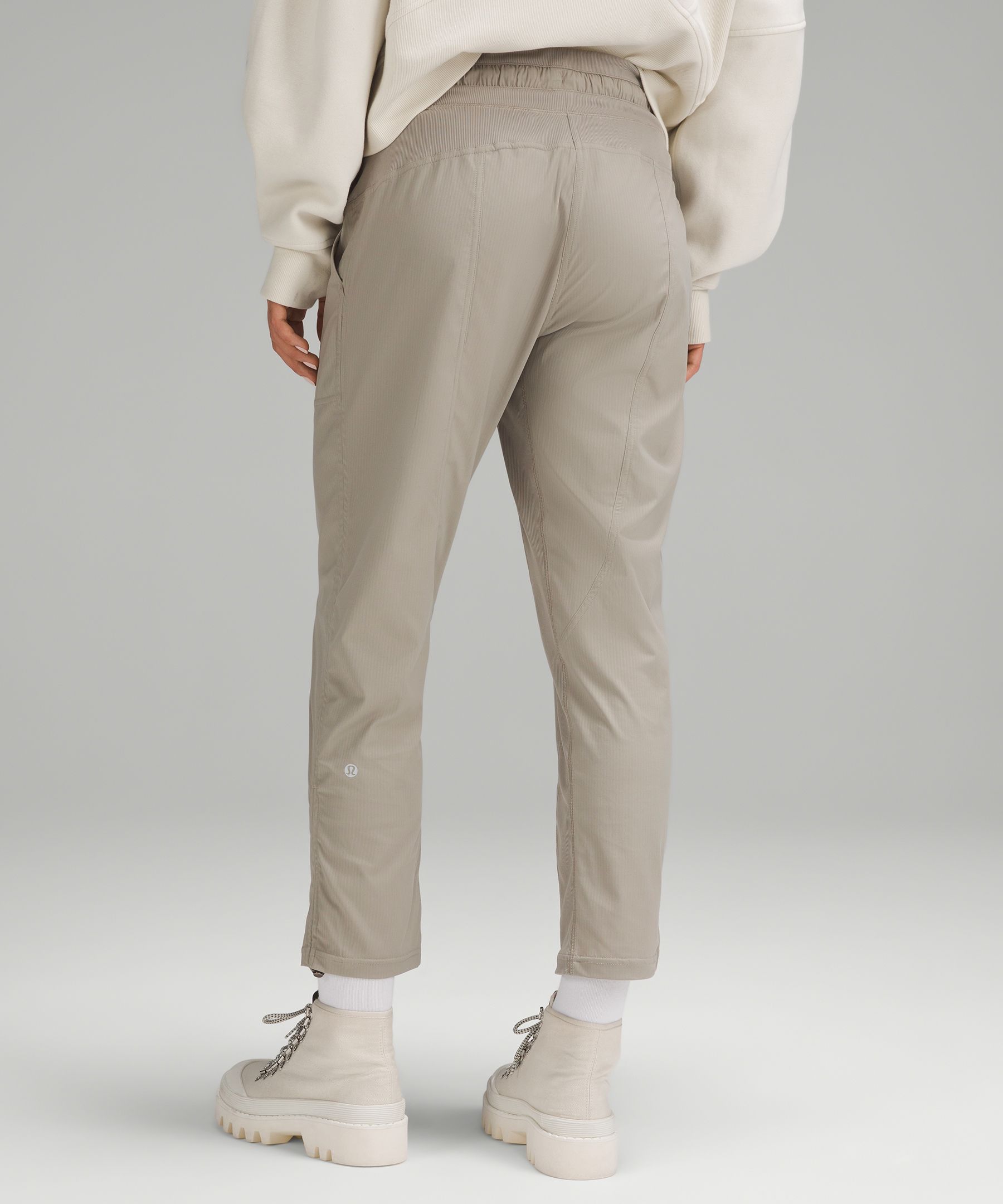 Lululemon karmacollected jacket aged moss dance studio pants