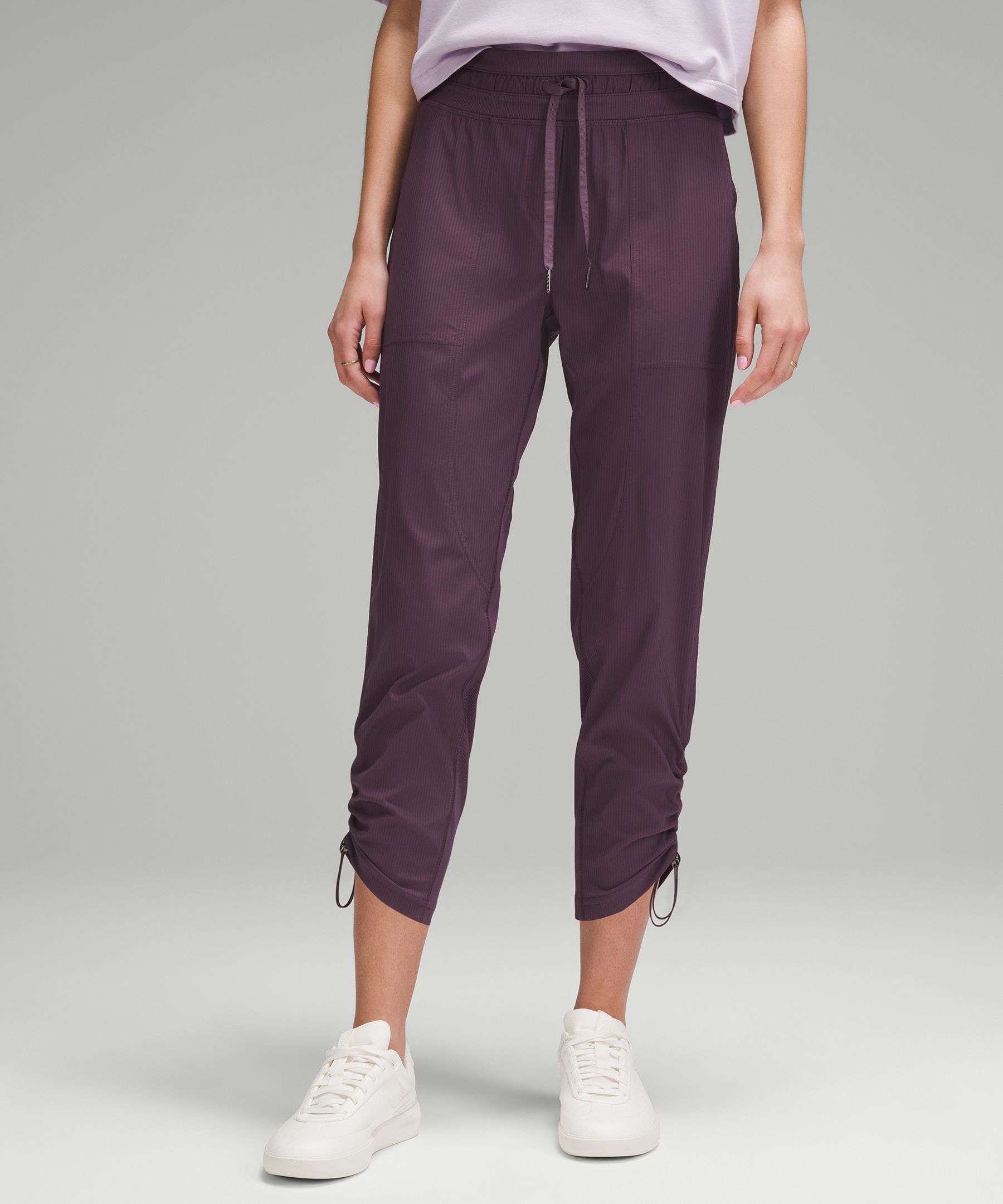 Lululemon Drawstring Purple & Green Dance Studio Pants Size 6 - $45 - From  Katie