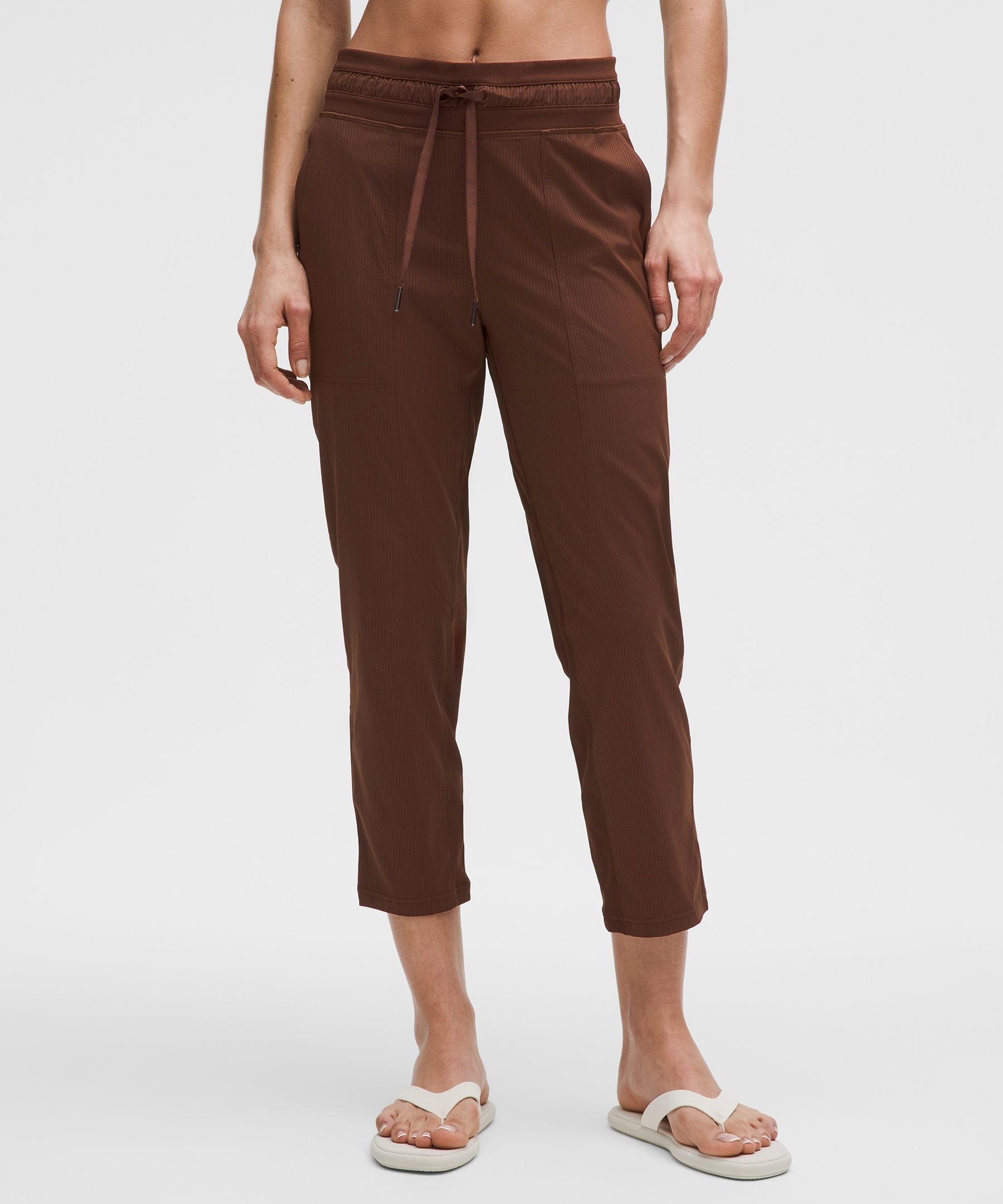 Dance Studio Mid-Rise Cropped Pant - Brown