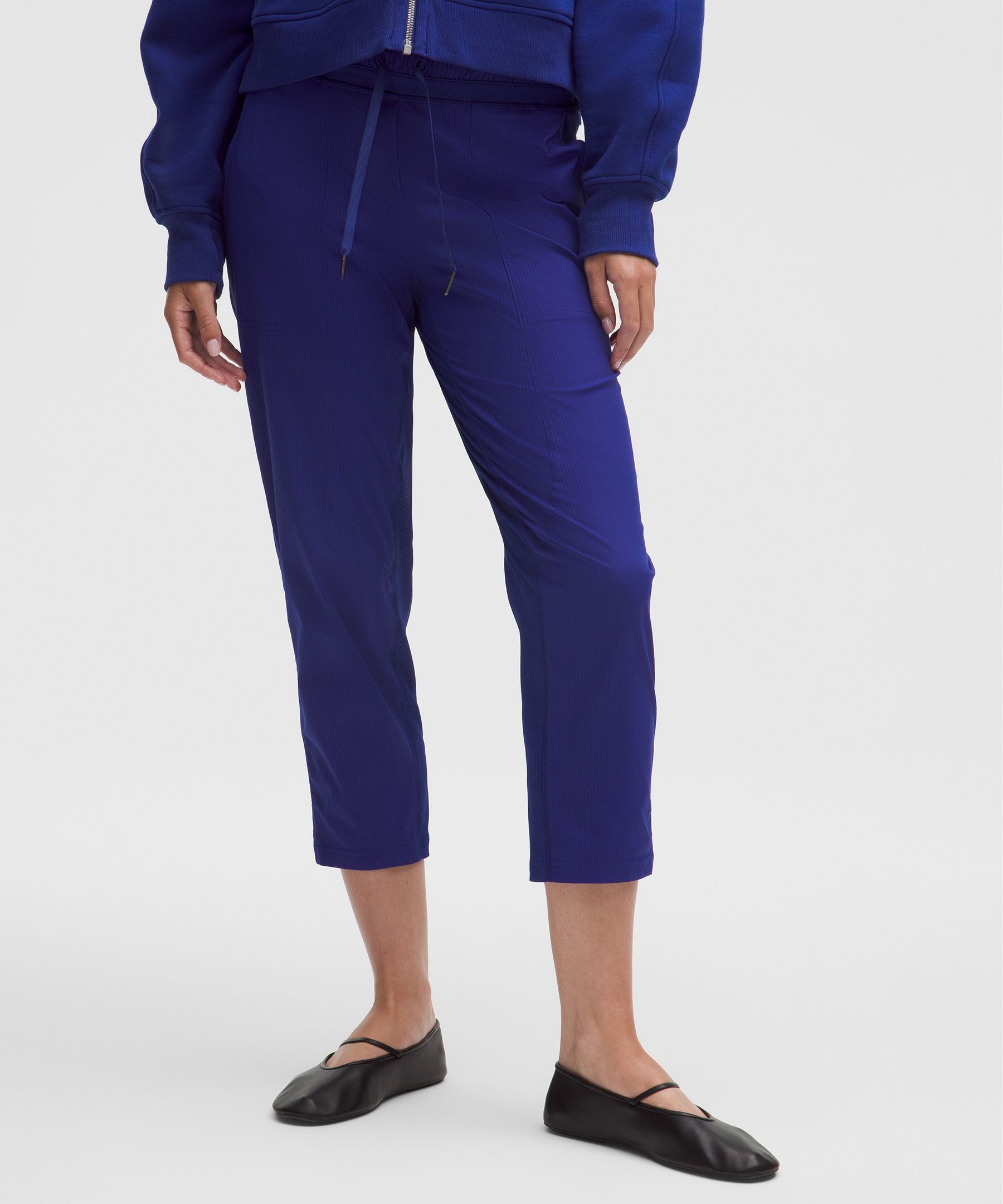 Lululemon Dance Studio Mid-rise Cropped Pant In Blue
