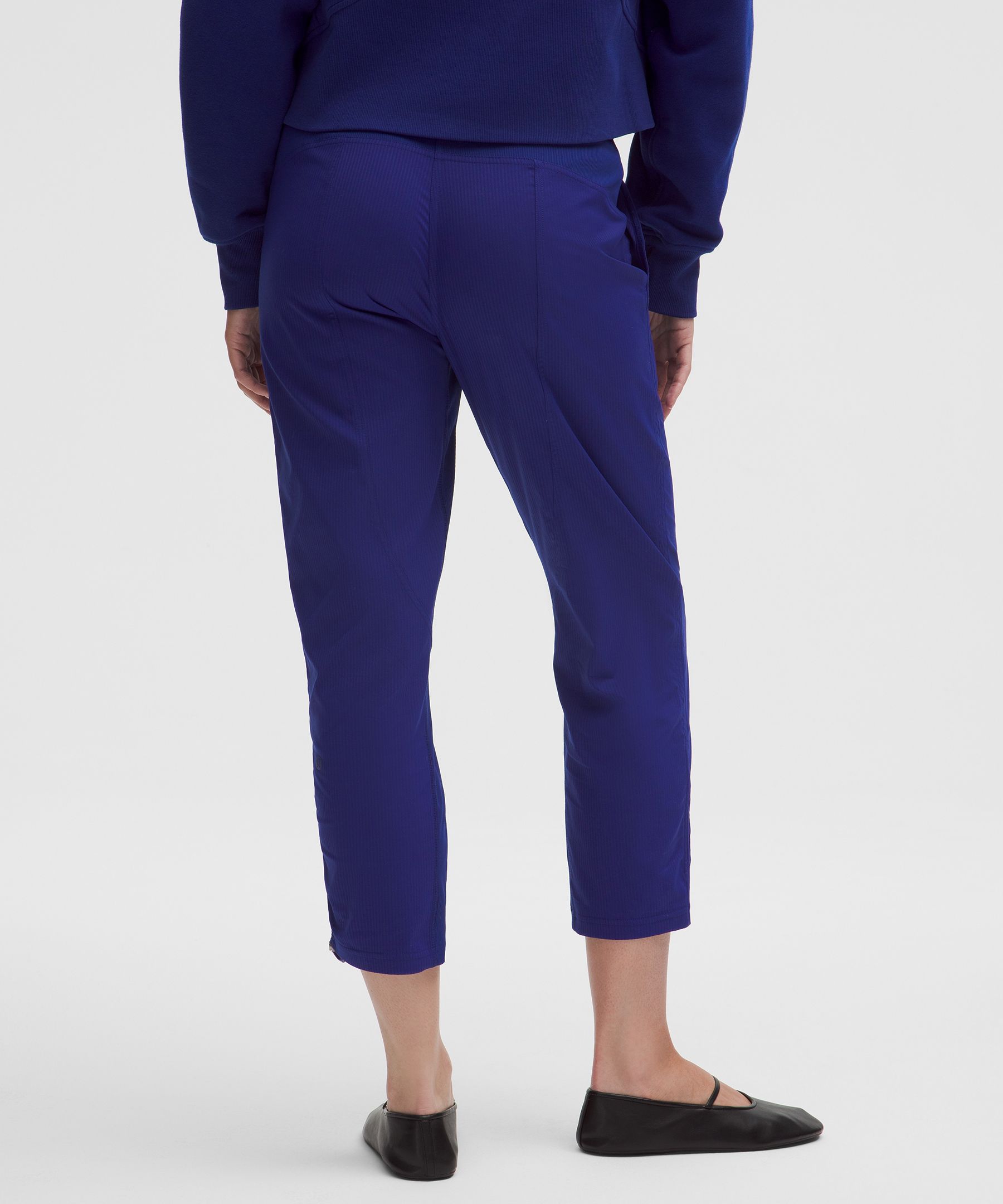 Lululemon Dance Studio Mid-rise Cropped Pant In Blue