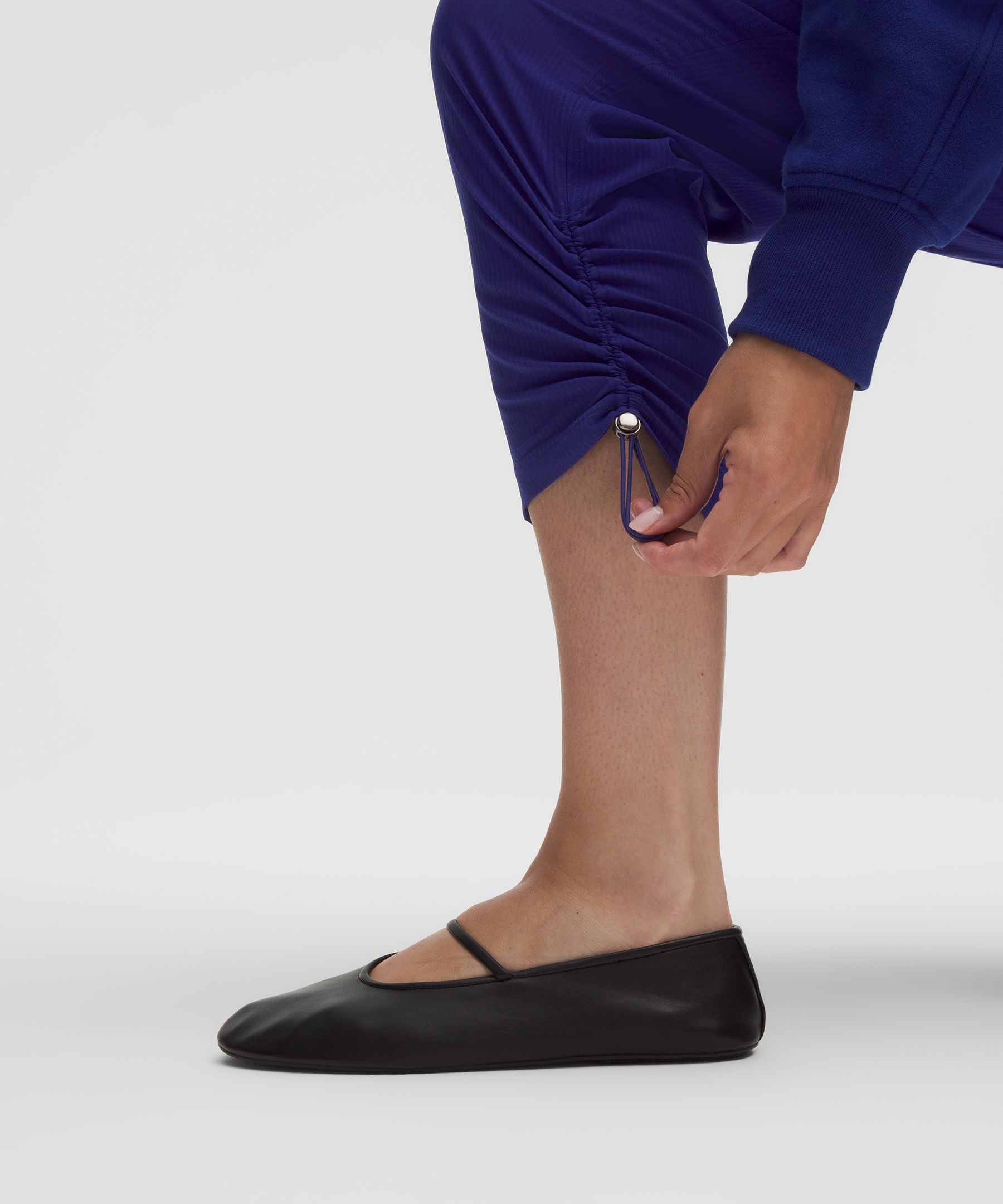 Lululemon Dance Studio Mid-rise Cropped Pant In Blue