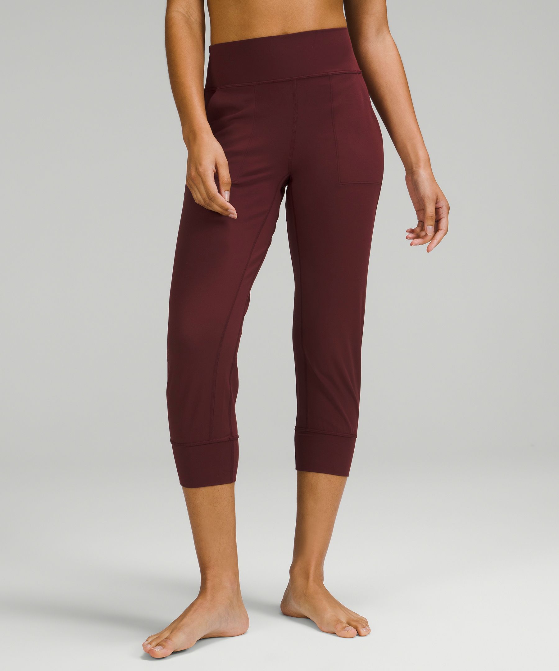 Lululemon Align™ High-rise Cropped Joggers In Red