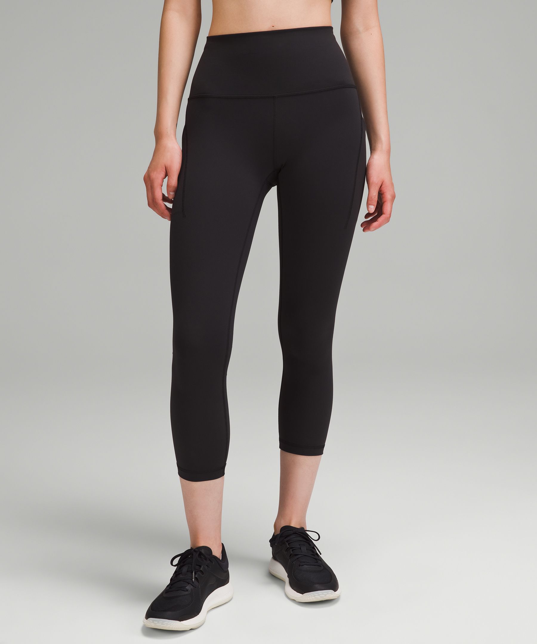 Lululemon athletica Wunder Train High-Rise Crop with Pockets 23, Women's  Capris