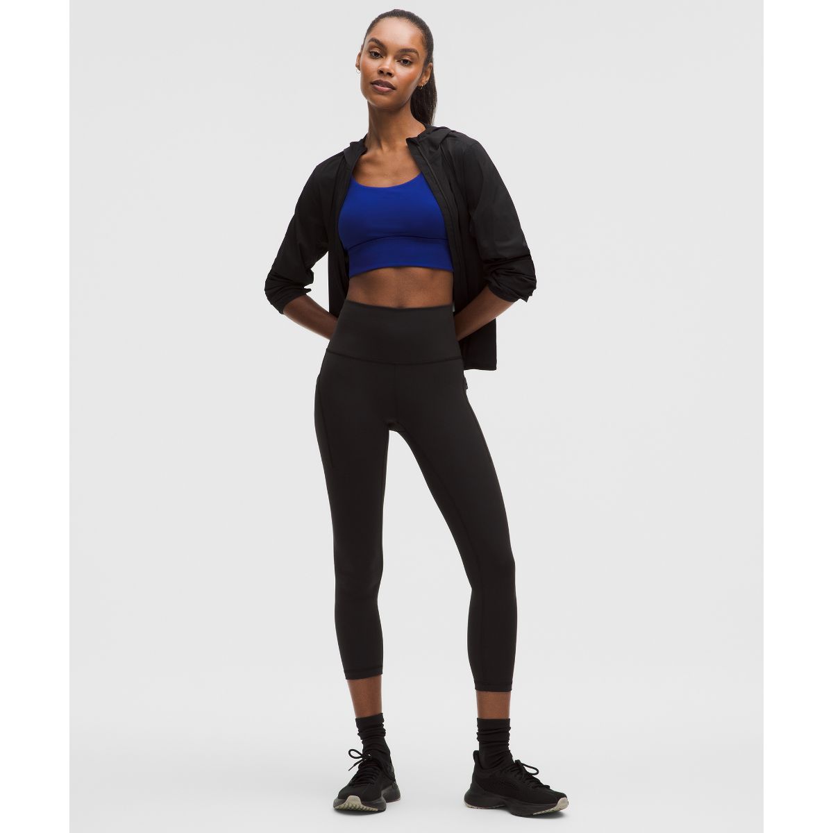 Wunder Train High-Rise Crop Pants with Pockets 23"