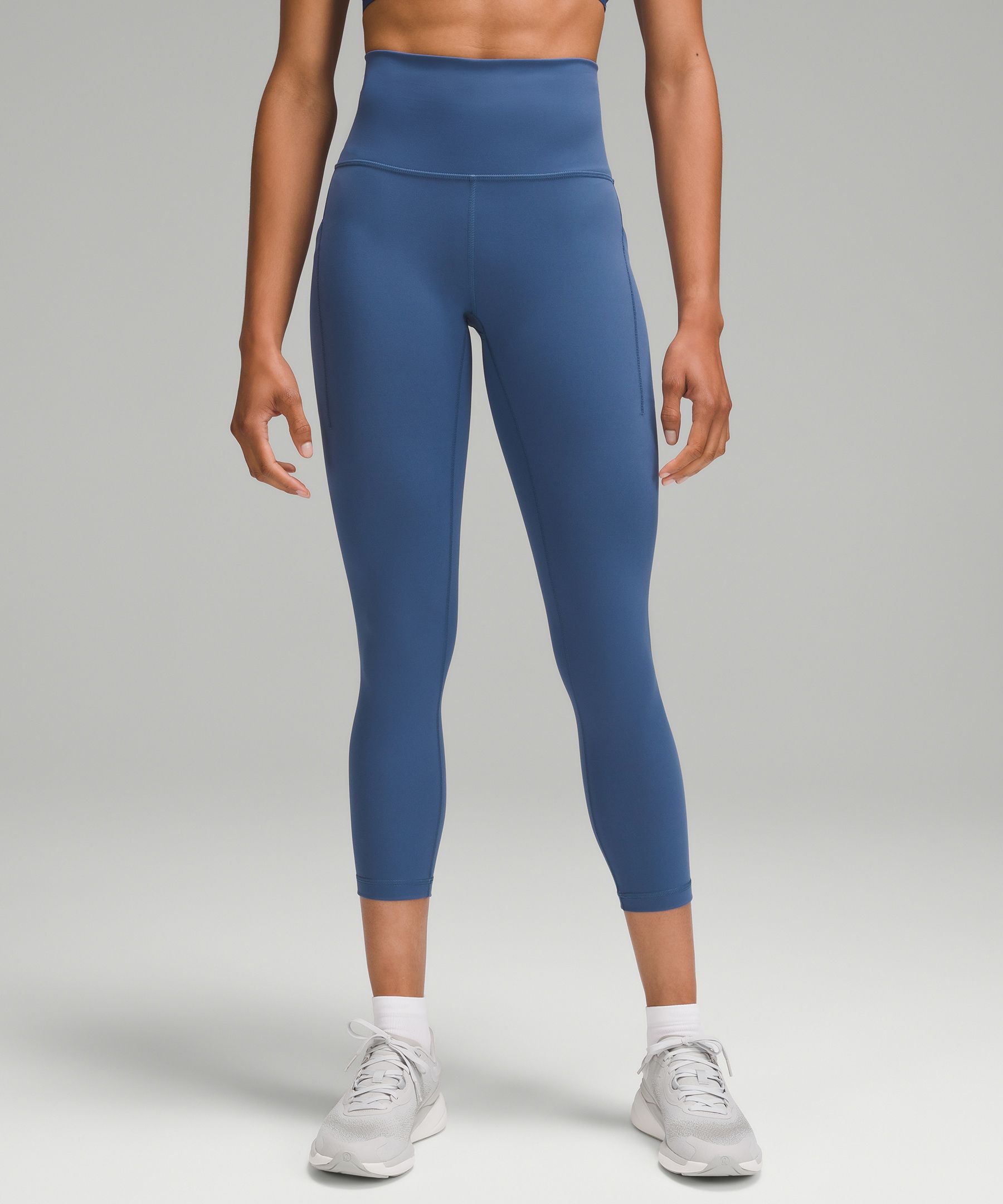 Lululemon Wunder Under Crop (High-Rise) *Full-On Luxtreme 21 - Aquatic  Green - lulu fanatics