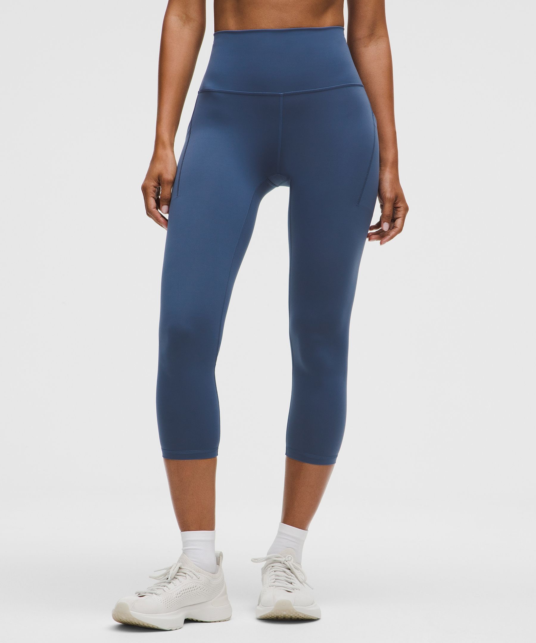Lululemon Wunder Train High-rise Crop With Pockets 23"