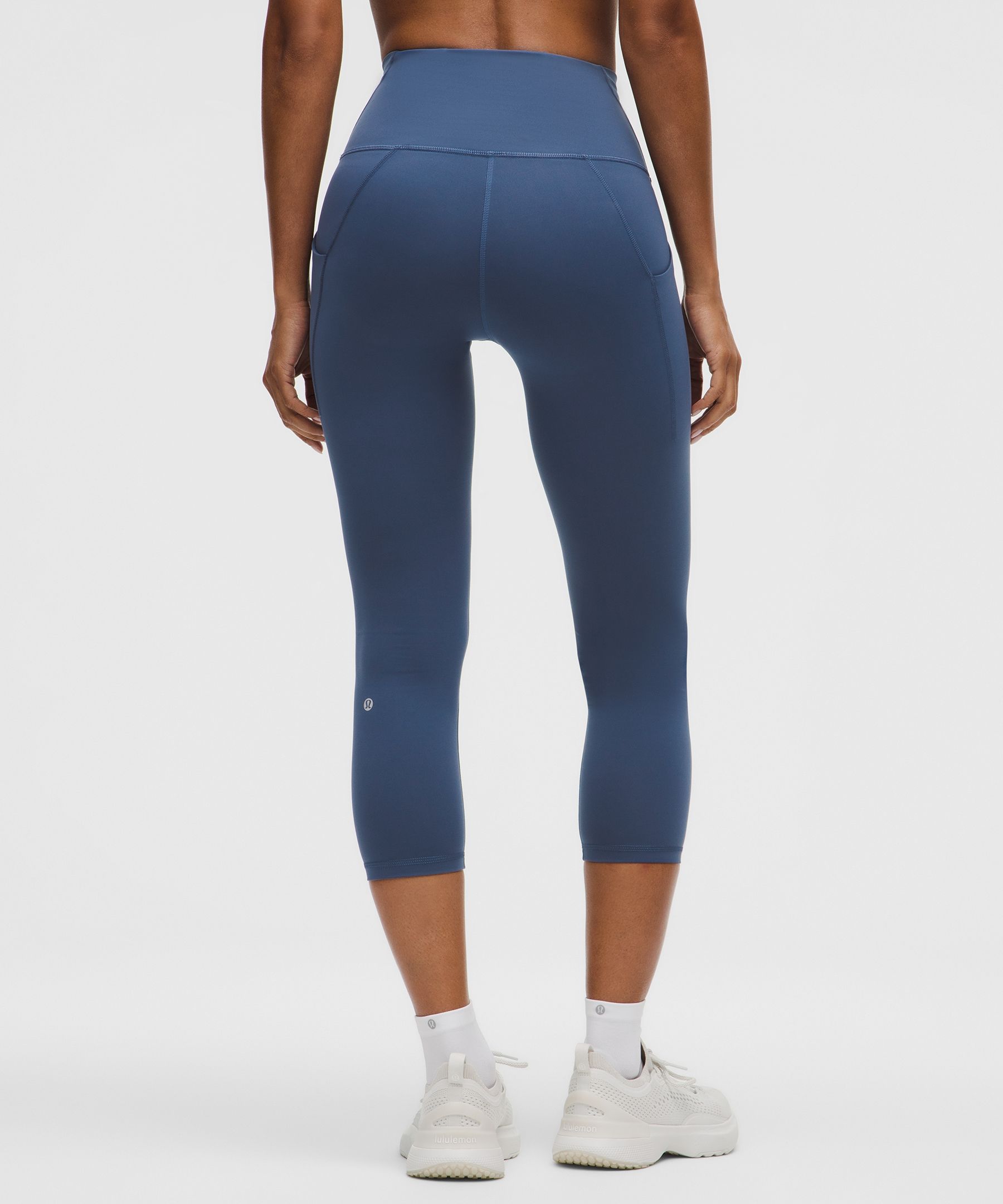 Lululemon Wunder Train High-rise Crop With Pockets 23"