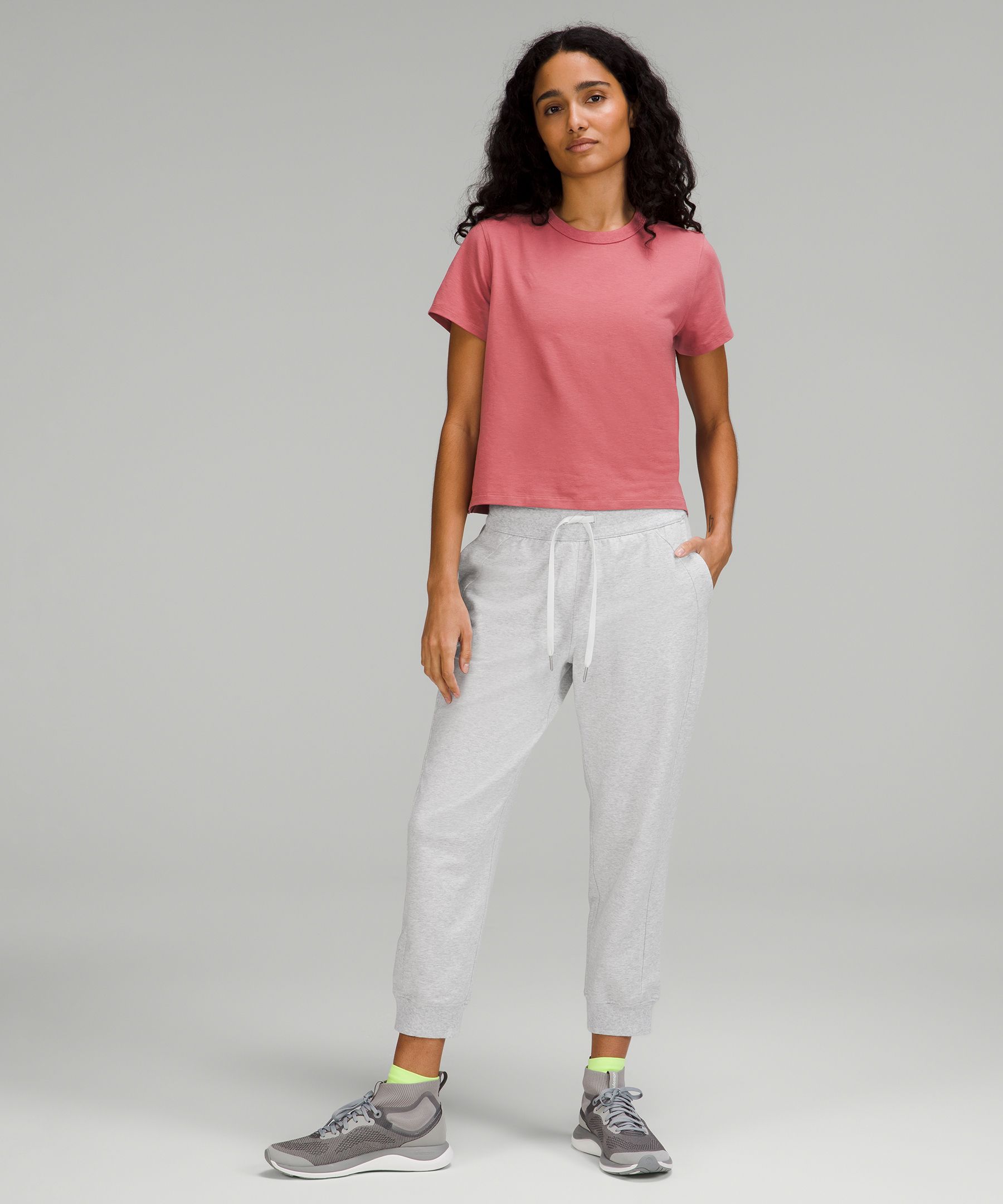 Scuba High-Rise French Terry Cropped Jogger