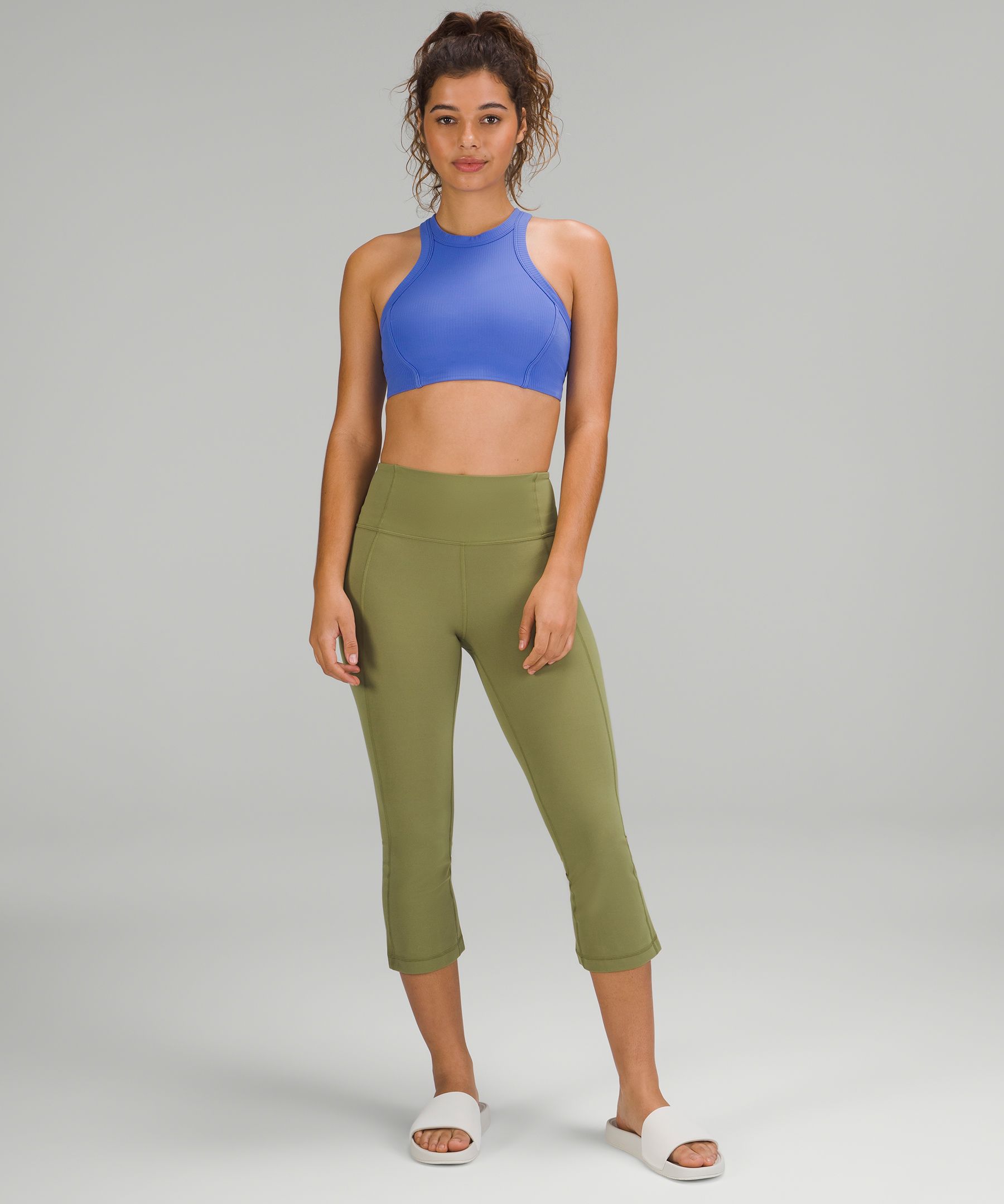 Lululemon athletica Throwback Gather and Crow High-Rise Crop 21