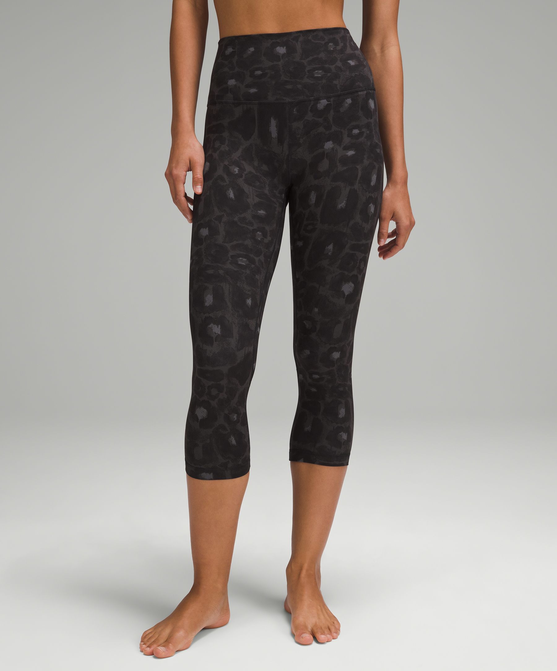 Lululemon Align™ High-rise Crop 21" In Black