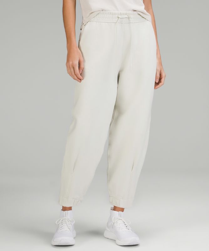 Loungeful Oversized-Fit High-Rise Cropped Jogger