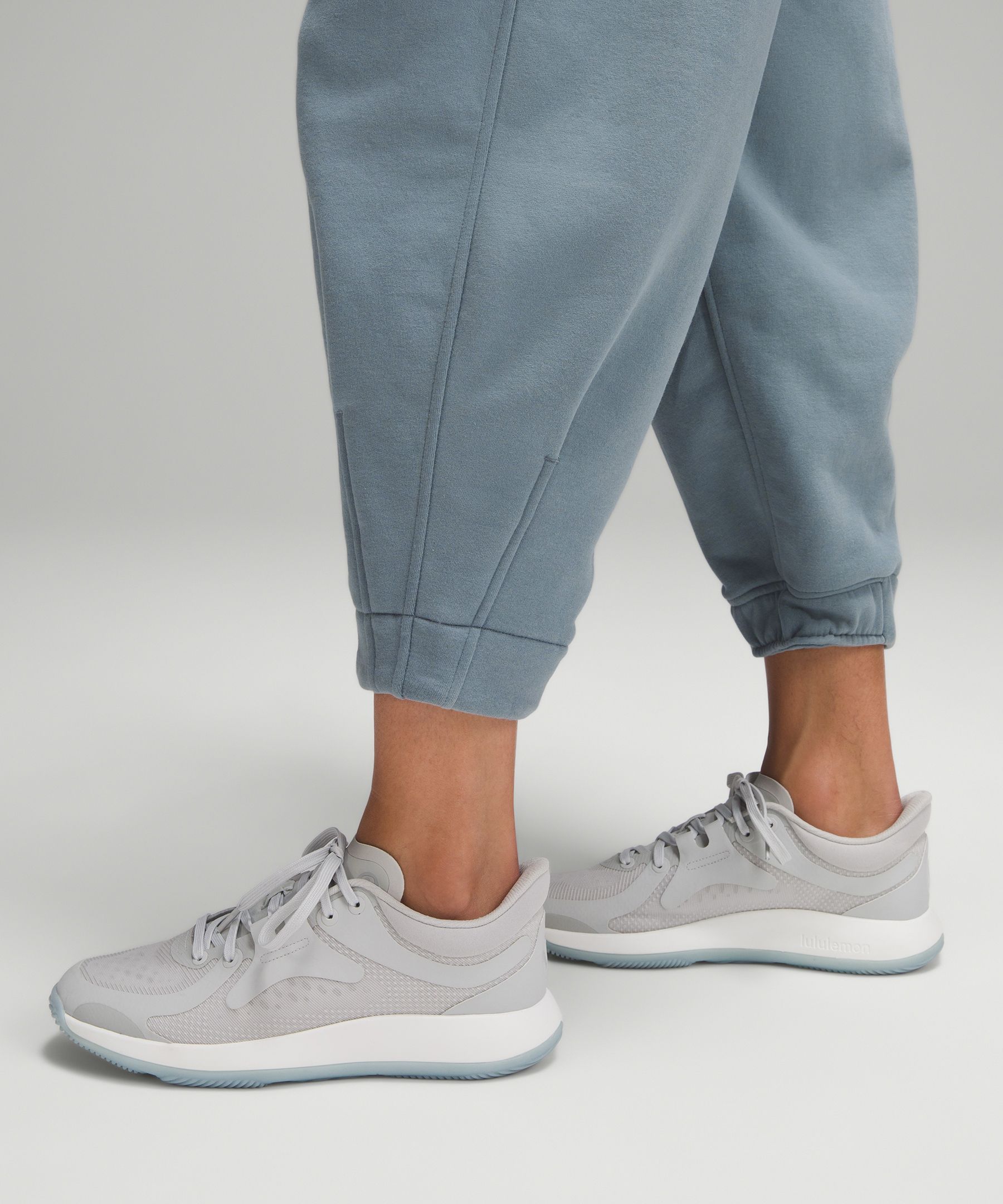 Lululemon Loungeful High-rise Oversized Cropped Jogger In Blue