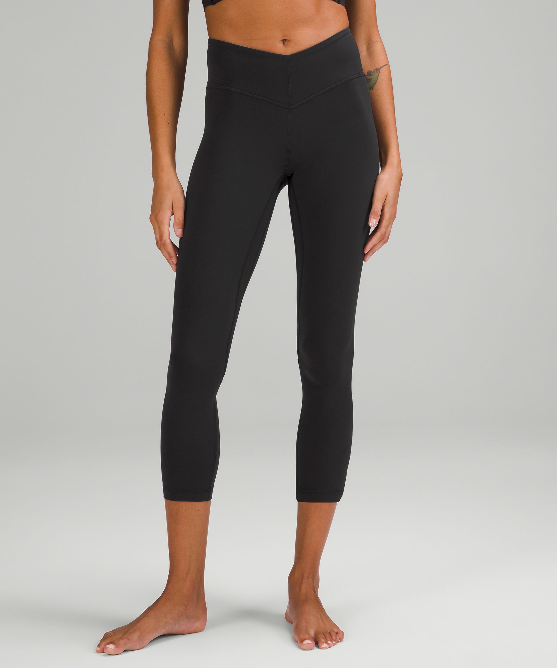 Black - V-Shaped Waist Legging