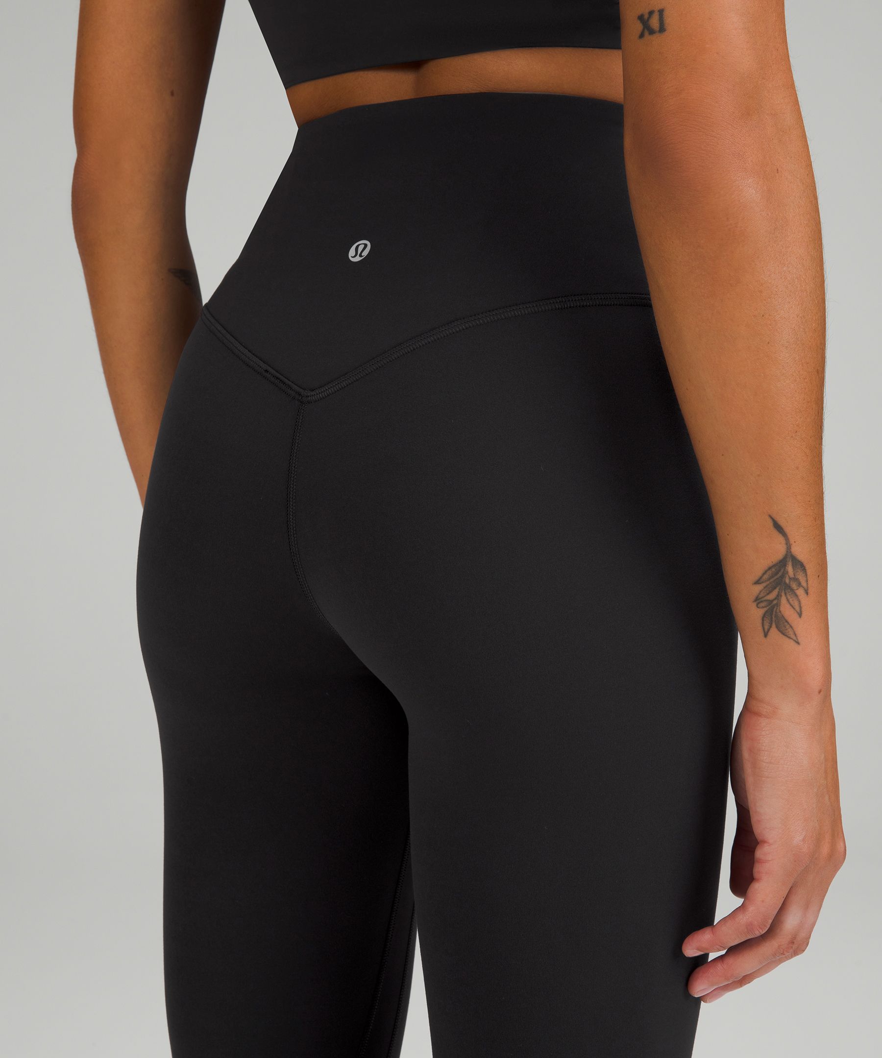 Lululemon Align V-Waist Crop 23 - Pomegranate - lulu fanatics