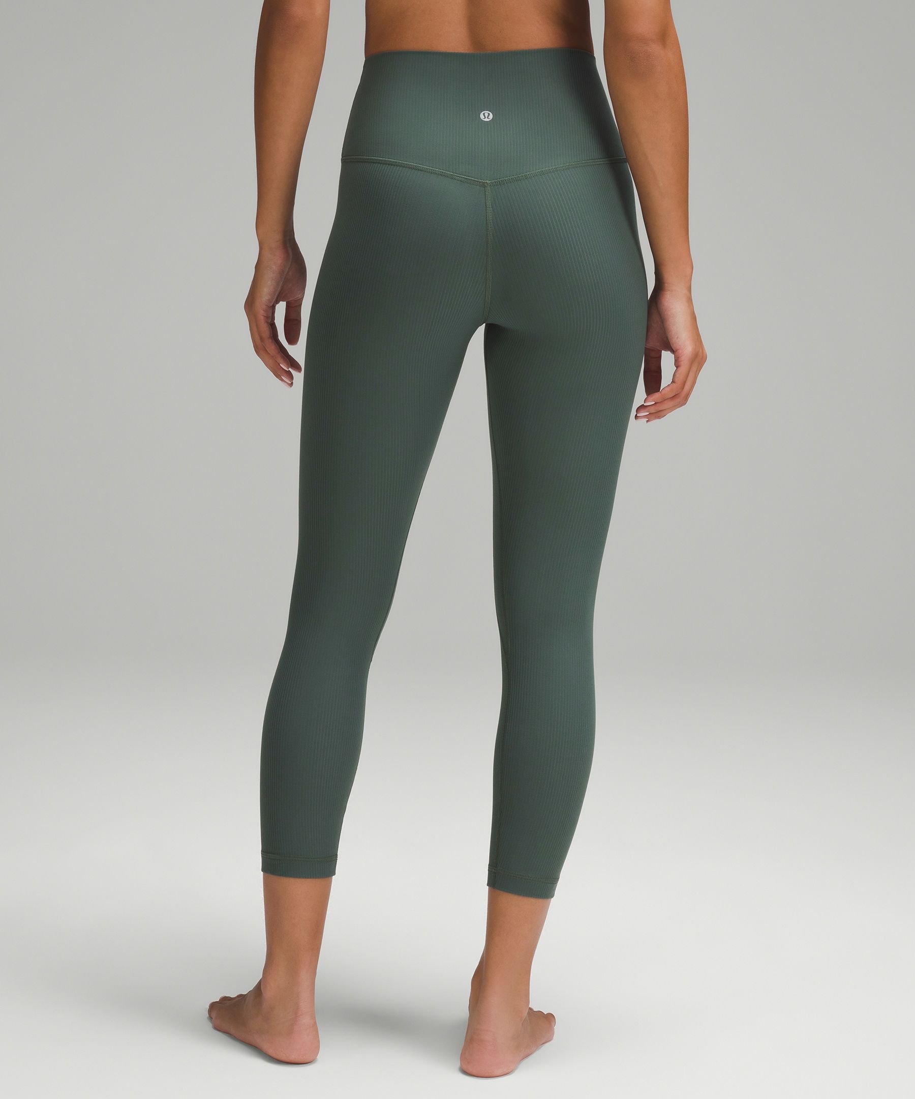 Lululemon Align Ribbed HR Crop 23  Lululemon align, Cropped style,  Lululemon