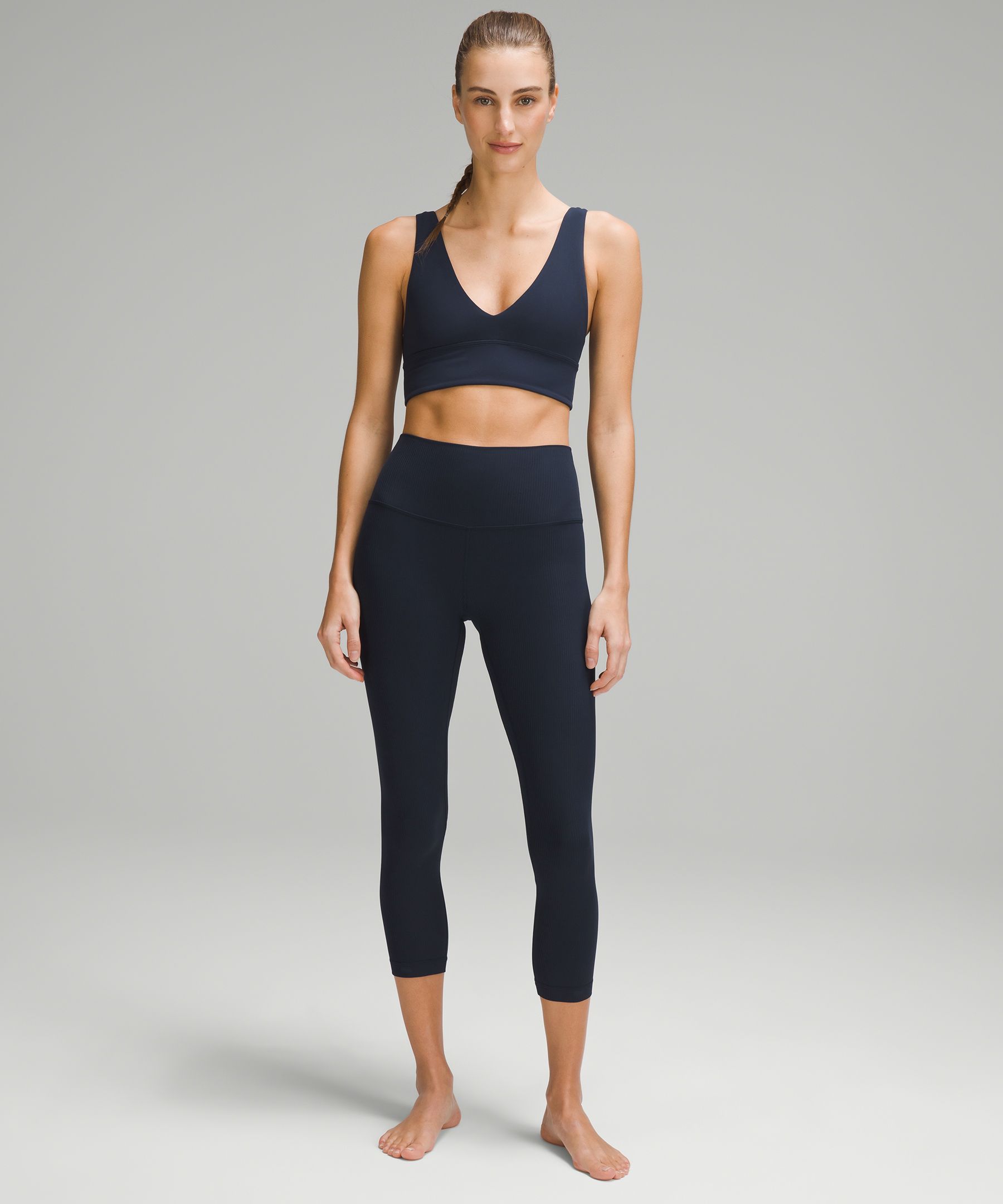 Lululemon Align™ Ribbed High-Rise Crop 23, Women's Capris