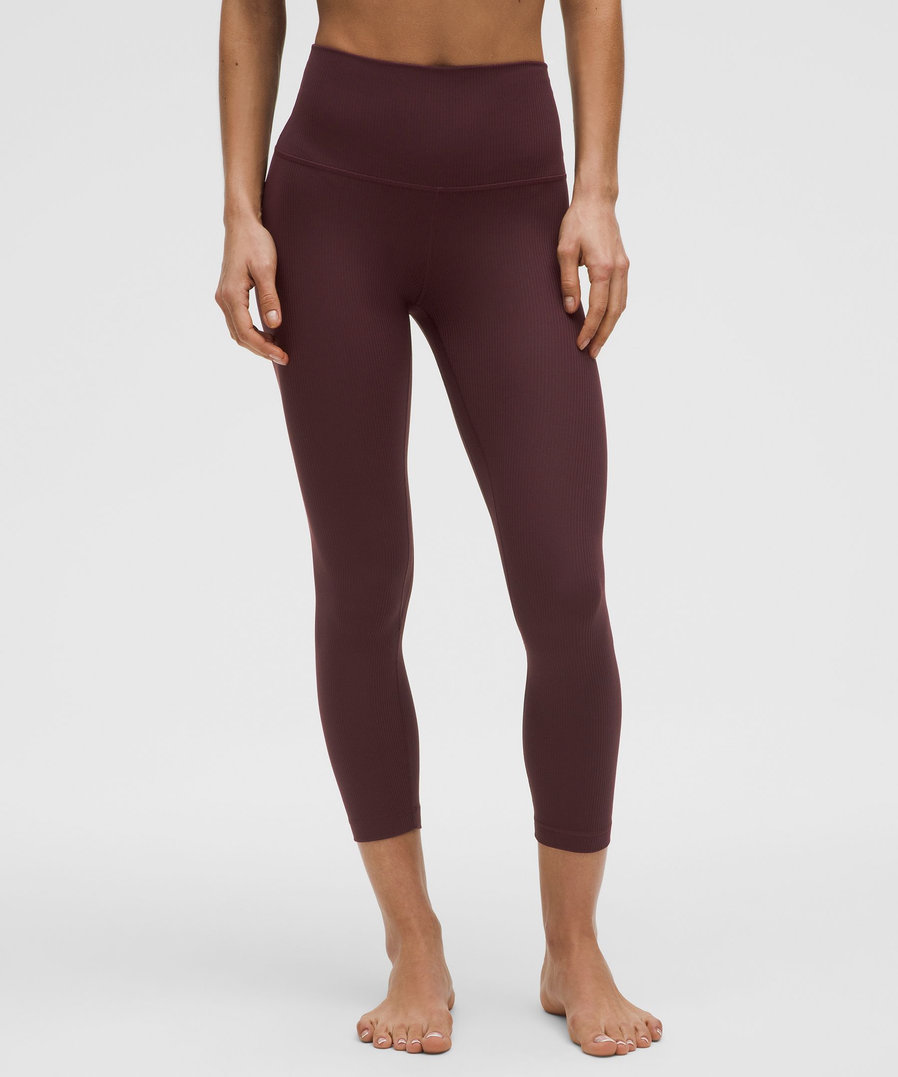 lululemon Align™ High-Rise Ribbed Crop 23"