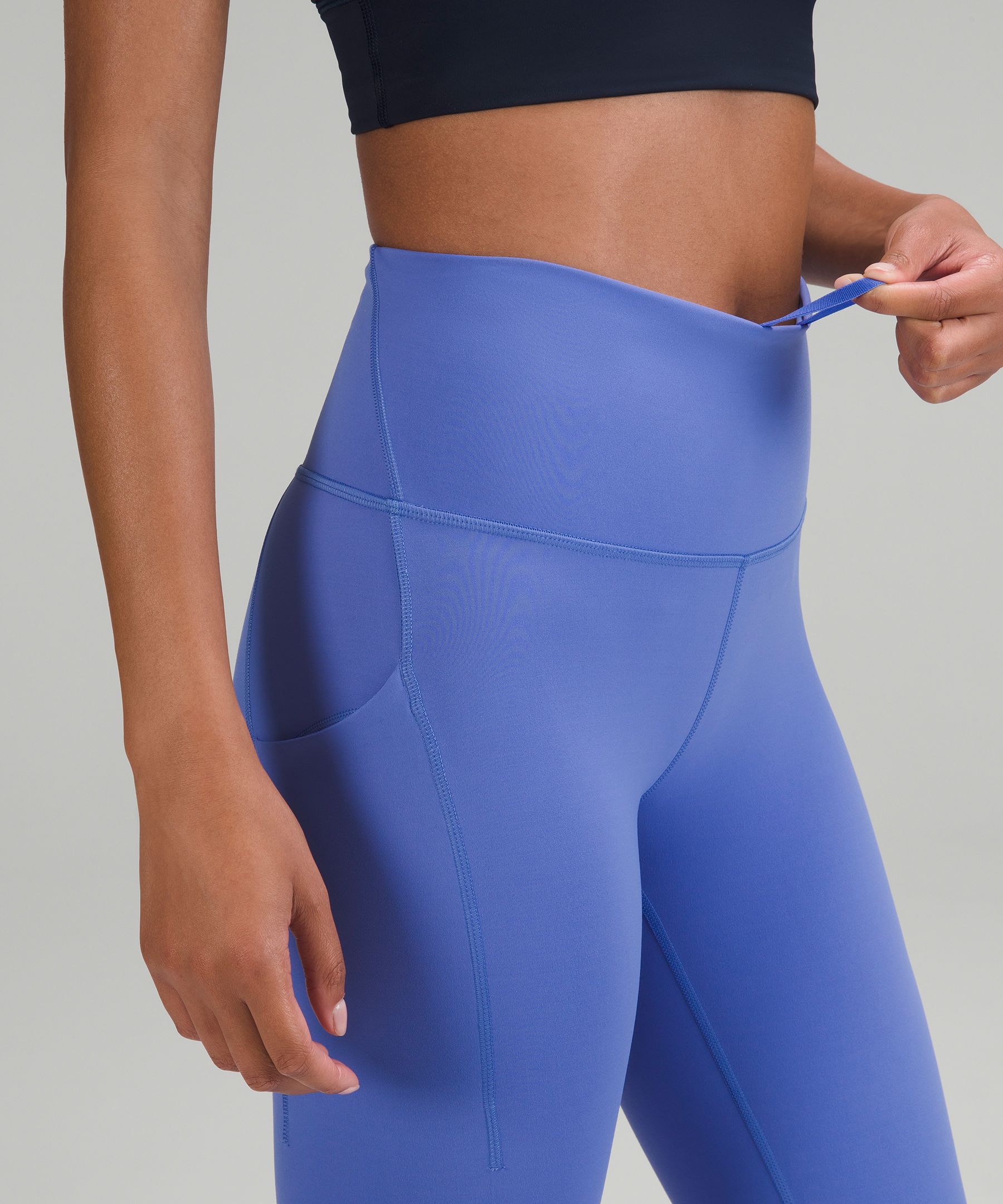 Wunder Train High-Rise Crop with Pockets 23"