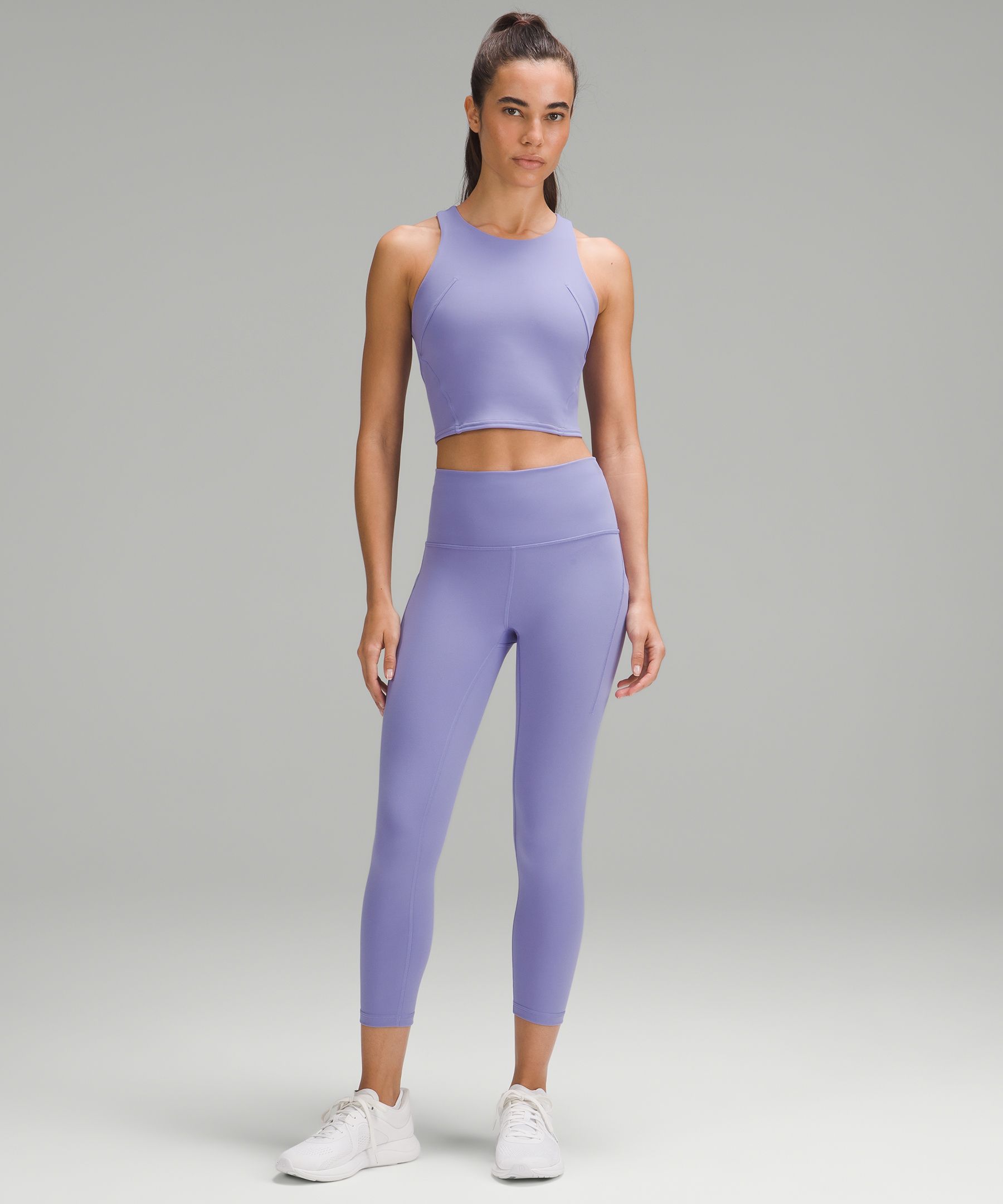 Lululemon Wunder Train High-Rise Crop with Pockets 23" *Online Only. 2