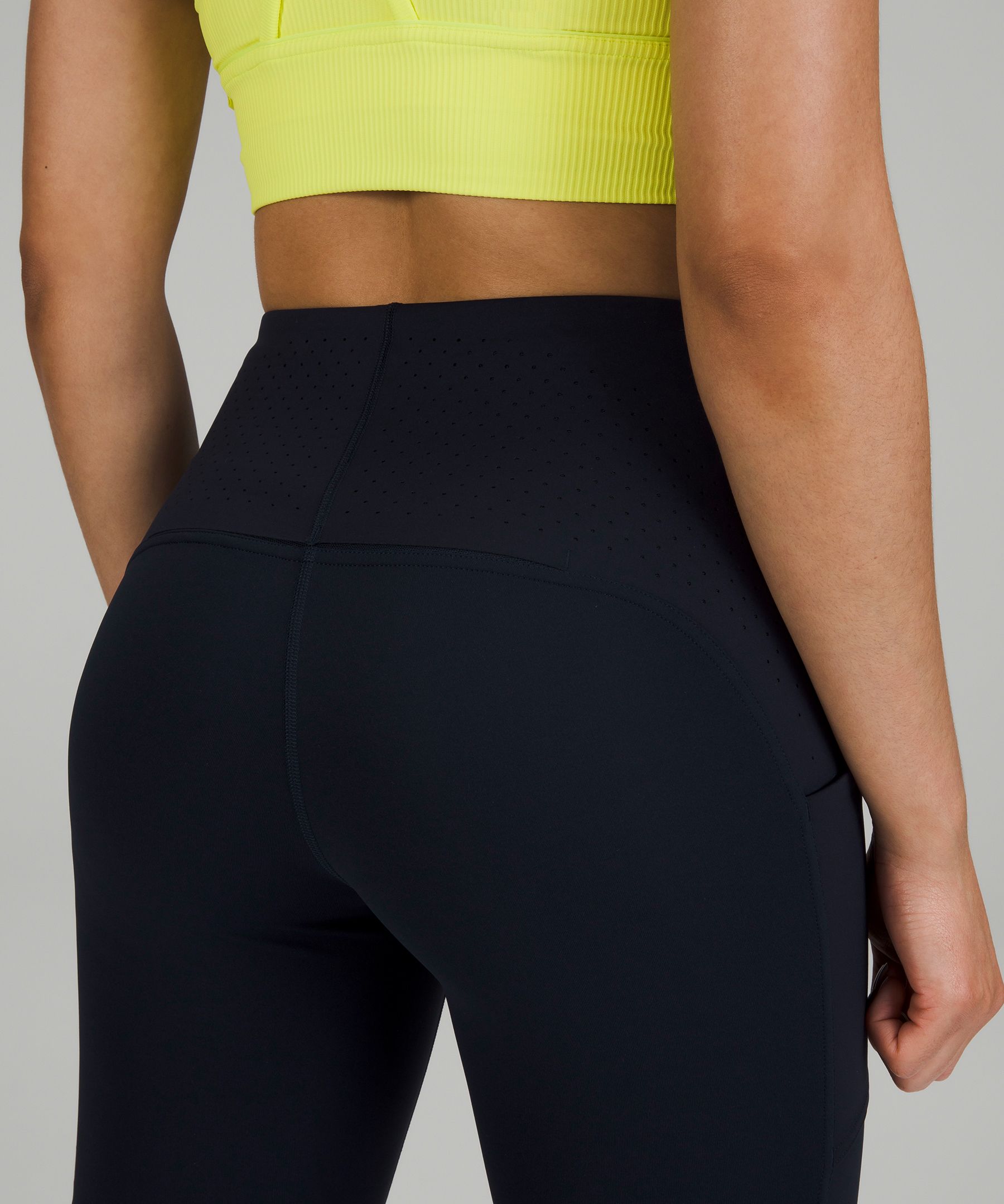 Lululemon Gear Up Crop (17 ) - Black - lulu fanatics