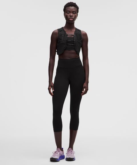 Женские укороченные леггинсы Lululemon Fast and Free 23