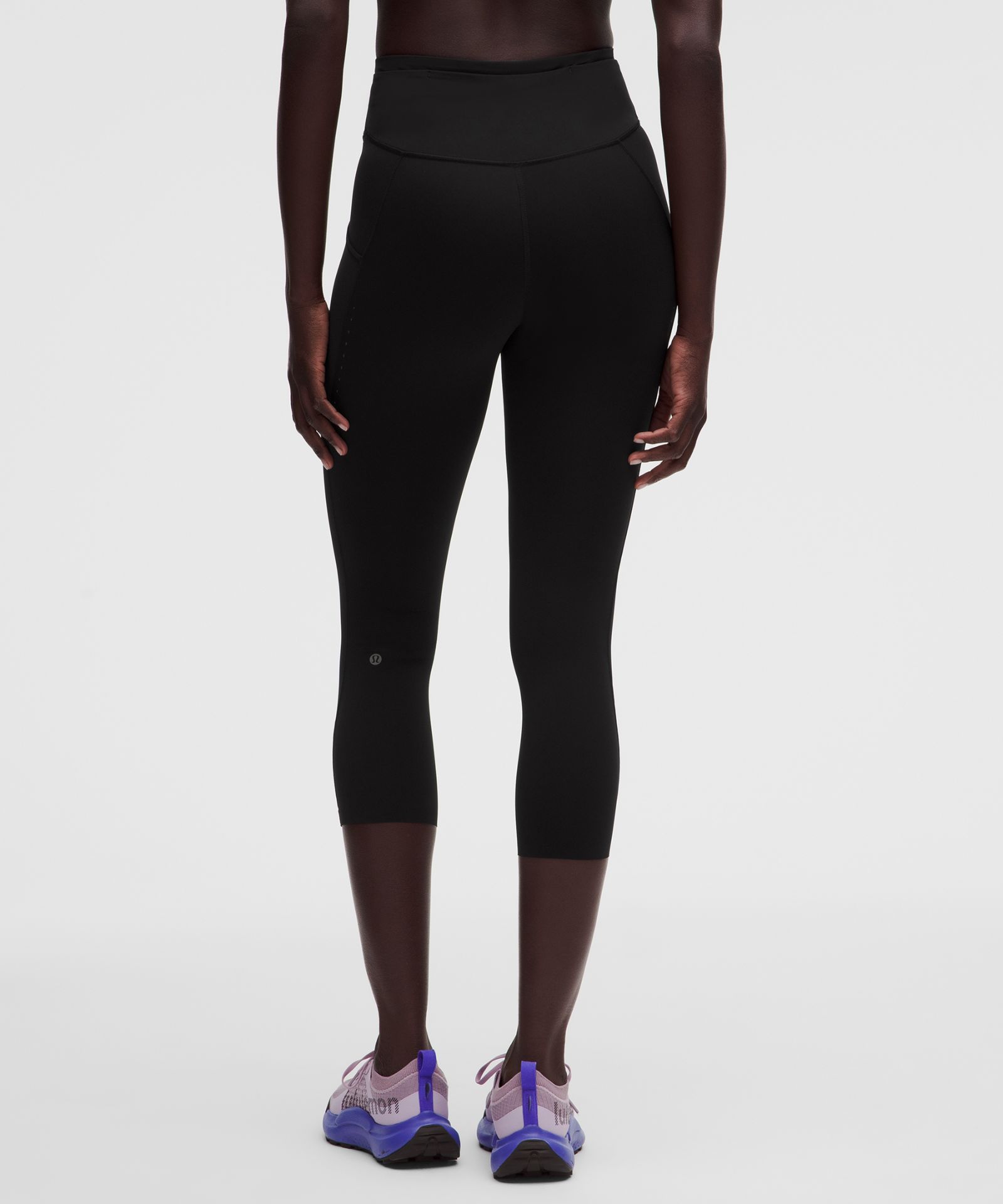 Женские укороченные леггинсы Lululemon Fast and Free 23 — фото 3