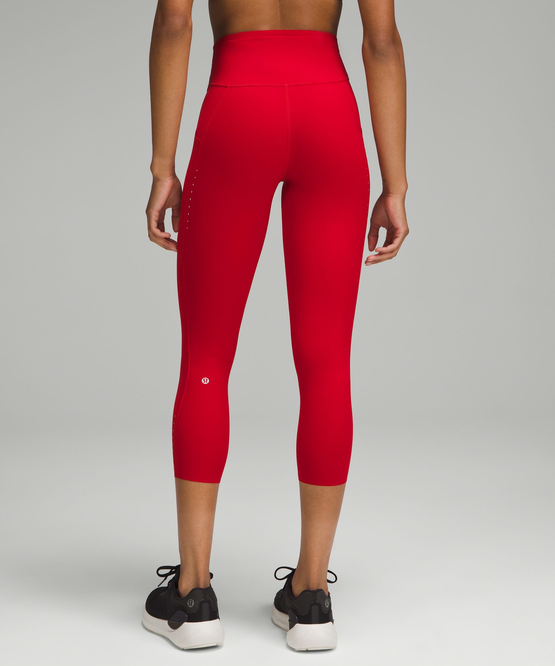 Lululemon Instill High-Rise Tight 25 - Dark Red - lulu fanatics