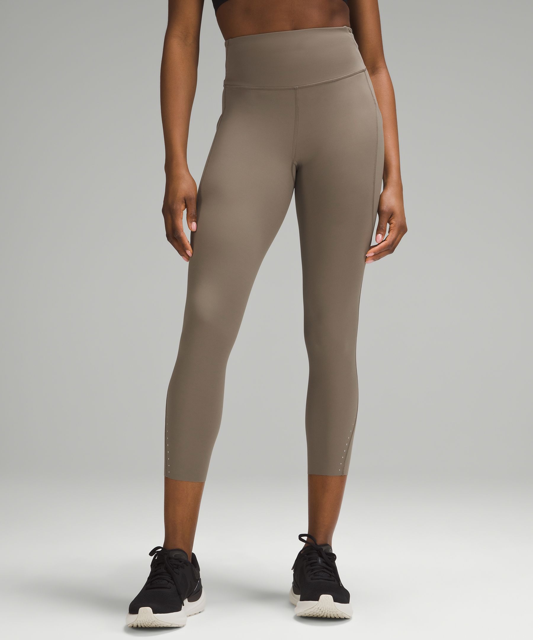 Lululemon All the Right Places High-Rise Crop 23 - Dark Olive
