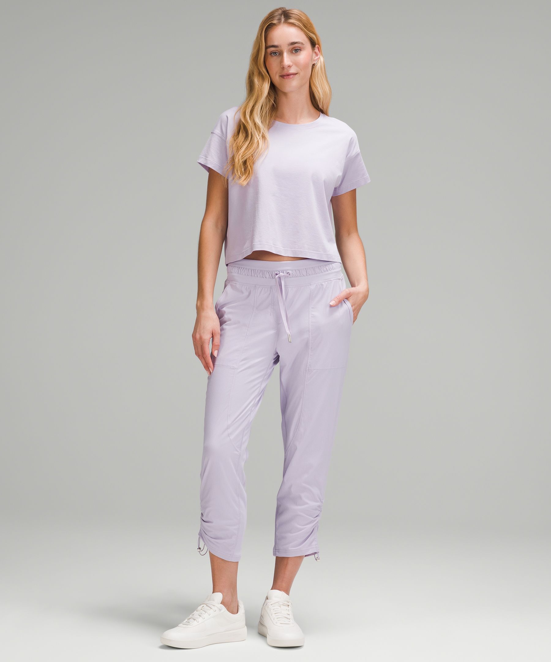 Dance Studio Mid-Rise Cropped Pant, Women's Capris