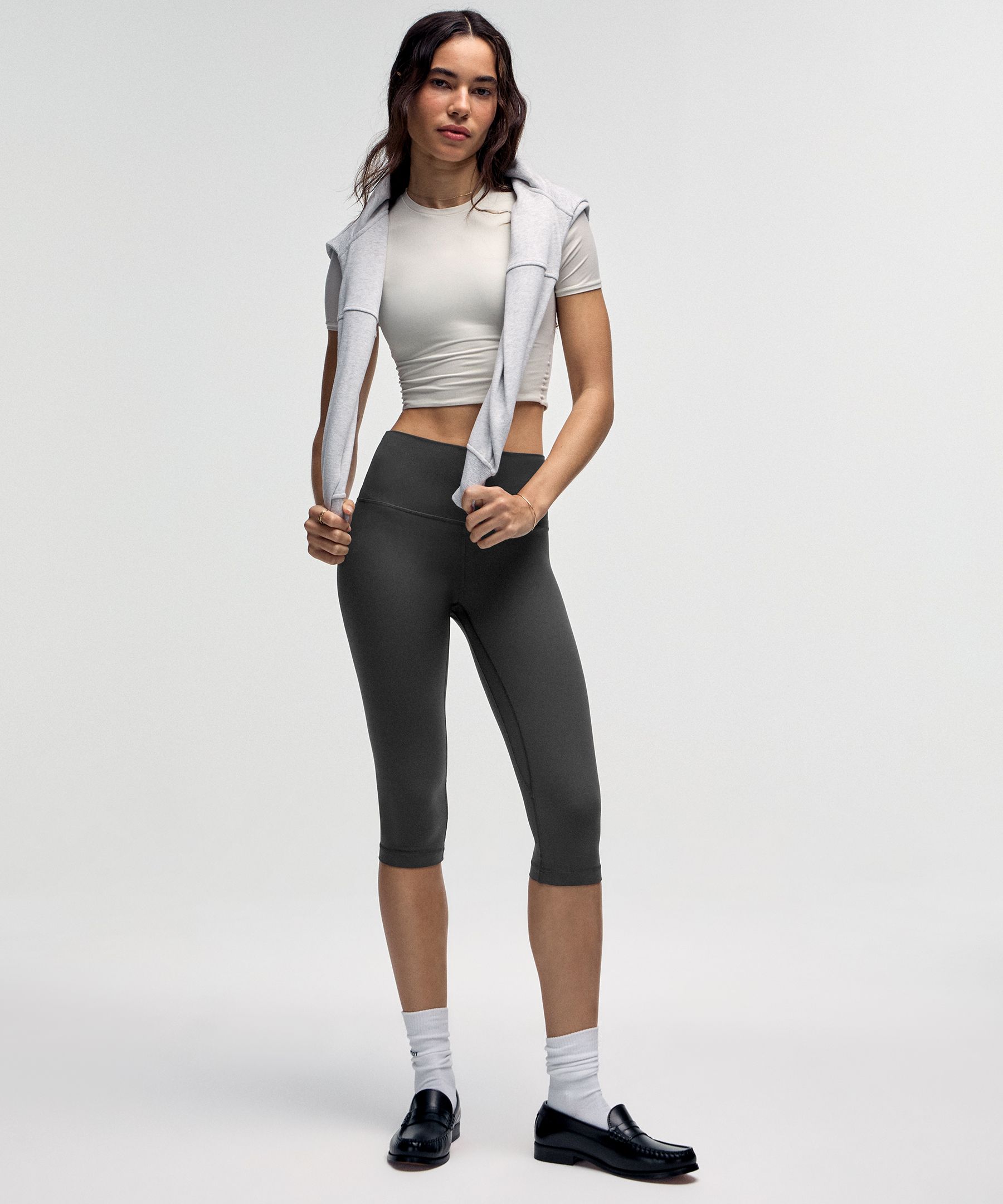 LULULEMON ALIGN™ HIGH-RISE CROP 17, Women's Fashion, Activewear on  Carousell