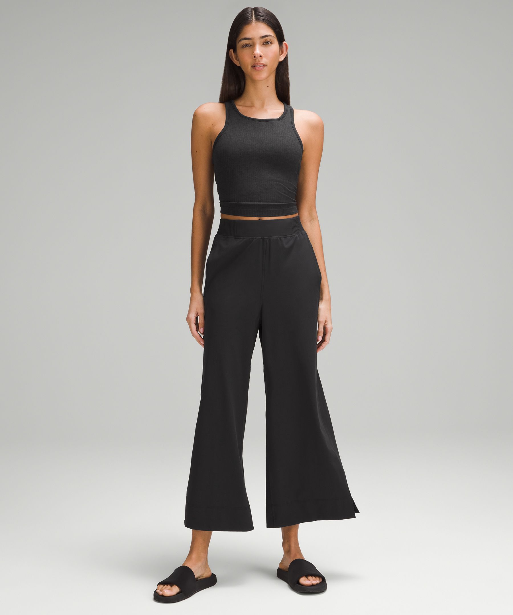 Lululemon 🍋 Hello Sunday Crop  Wide leg crop pants, Cropped