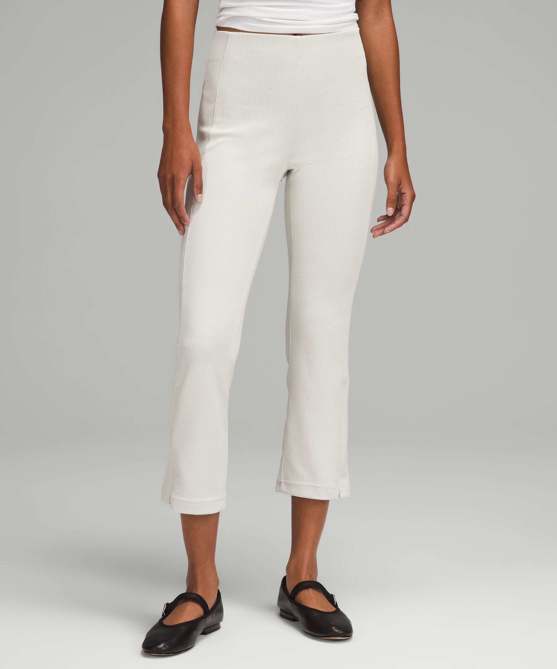 lululemon Softstreme High-Rise Straight-Leg Cropped Pant