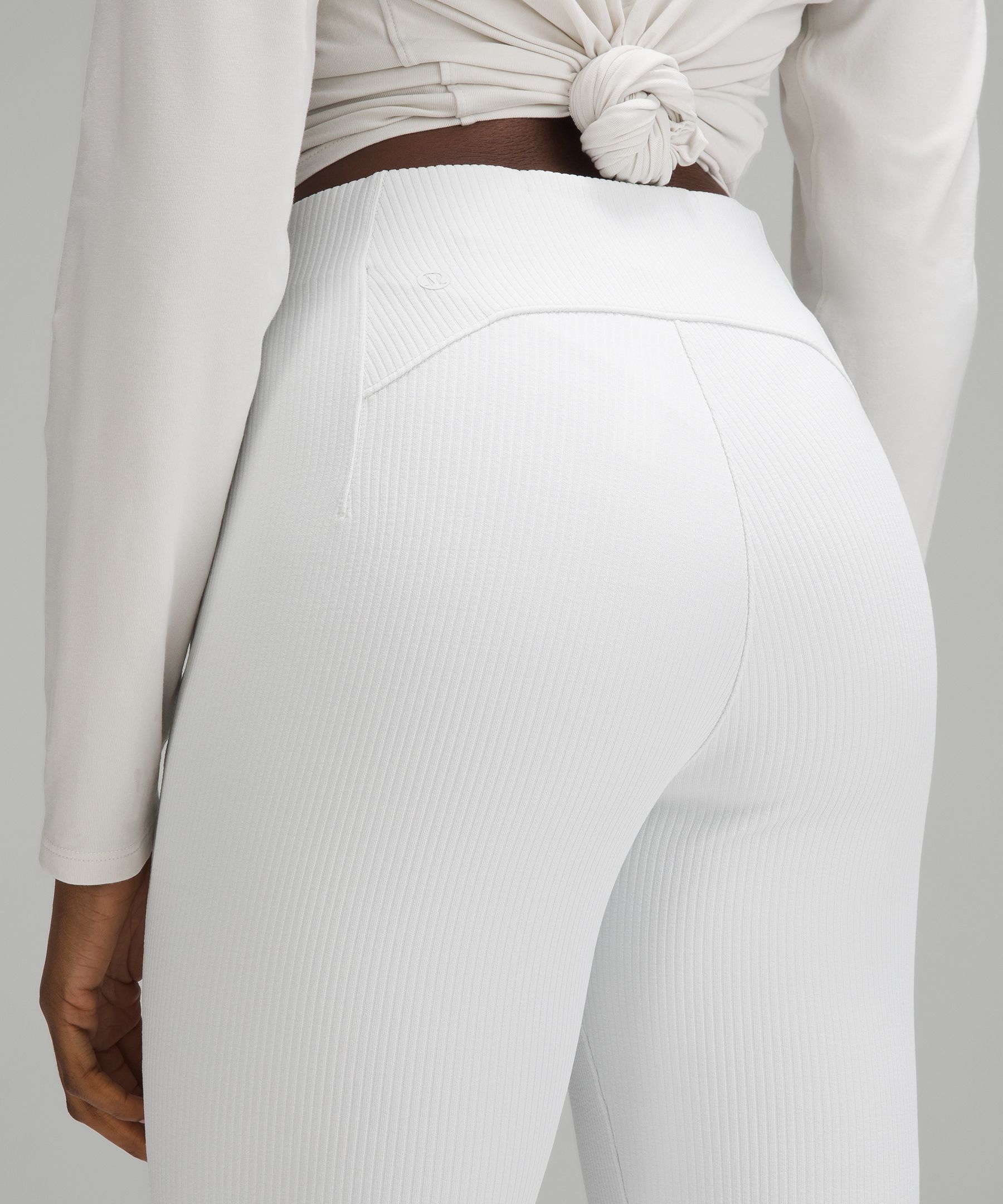 Popular Items White Ribbed Women Pants