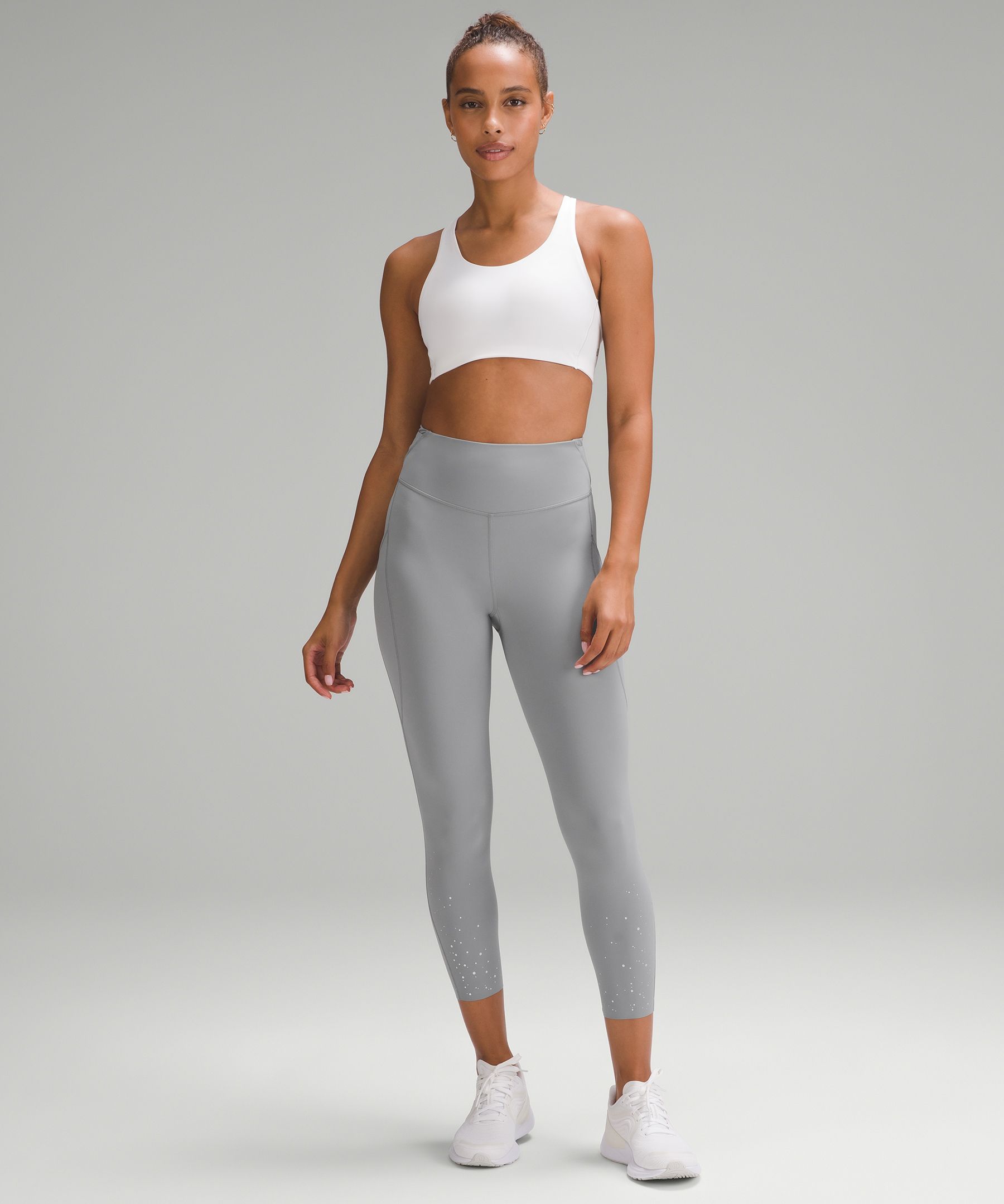 Lululemon athletica Fast and Free Reflective High-Rise Crop 23