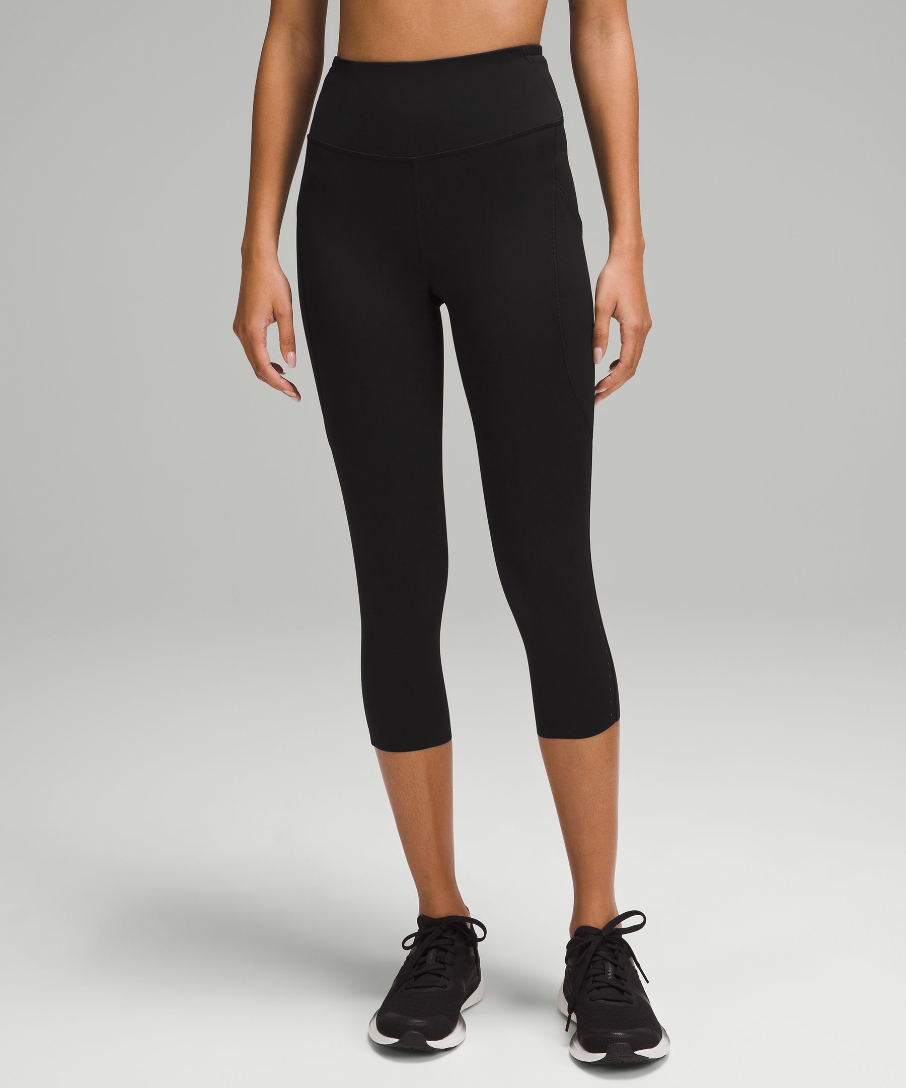 Fast and Free High-Rise Crop with Pockets 19" | Women's Capris