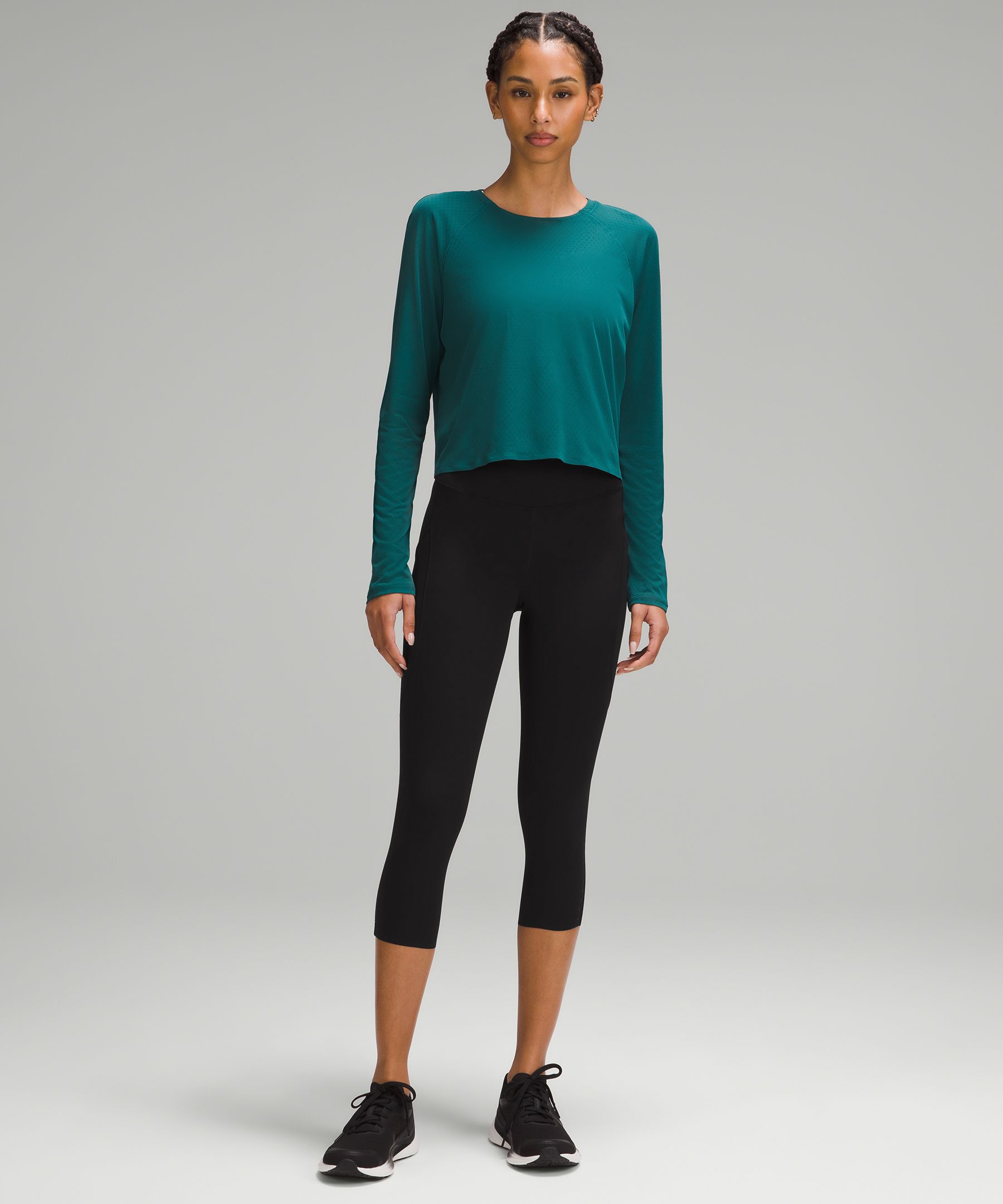 Fast and Free High-Rise Crop with Pockets 19" | Women's Capris