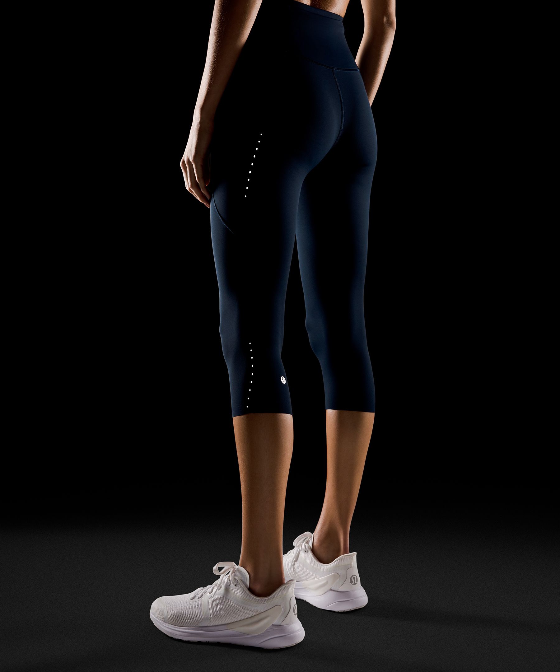 Lululemon - Fast & Free Crop II Nulux 19 Mineralize Multi Workout Leggings  Blue Size 4 - $58 (50% Off Retail) - From Abbey